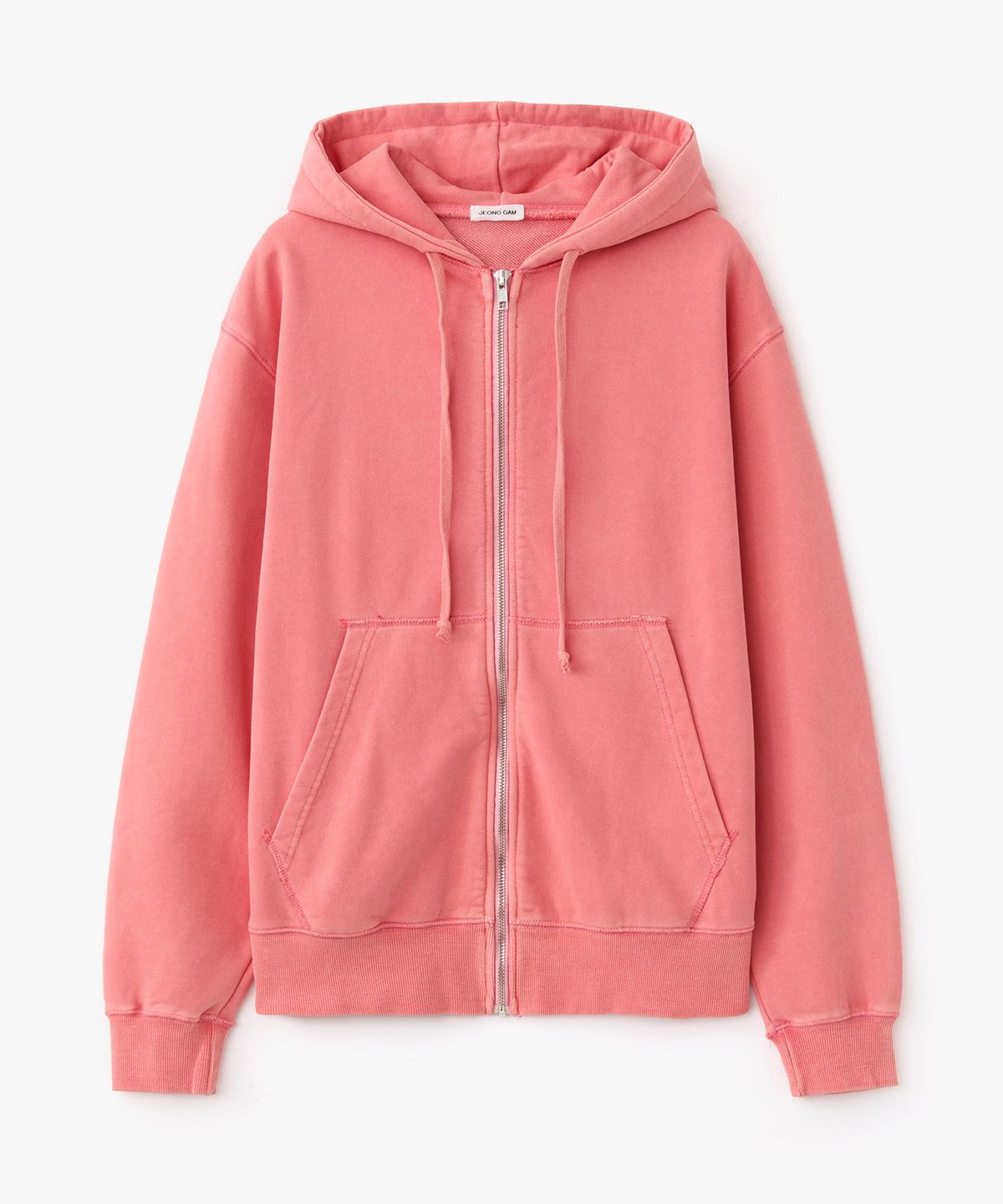 정감 스튜디오(JEONGGAM STUDIOS) Pigment Dyed Hoodie Zip-Up_4 color