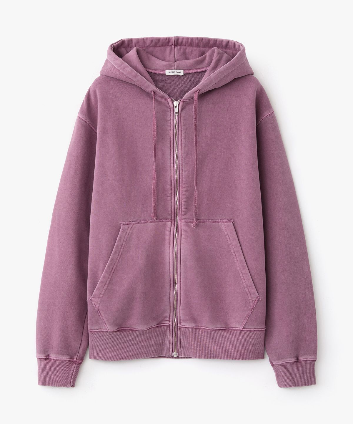 정감 스튜디오(JEONGGAM STUDIOS) Pigment Dyed Hoodie Zip-Up_4 color