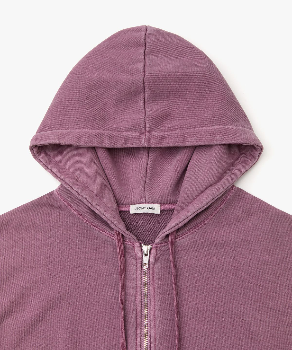 정감 스튜디오(JEONGGAM STUDIOS) Pigment Dyed Hoodie Zip-Up_4 color
