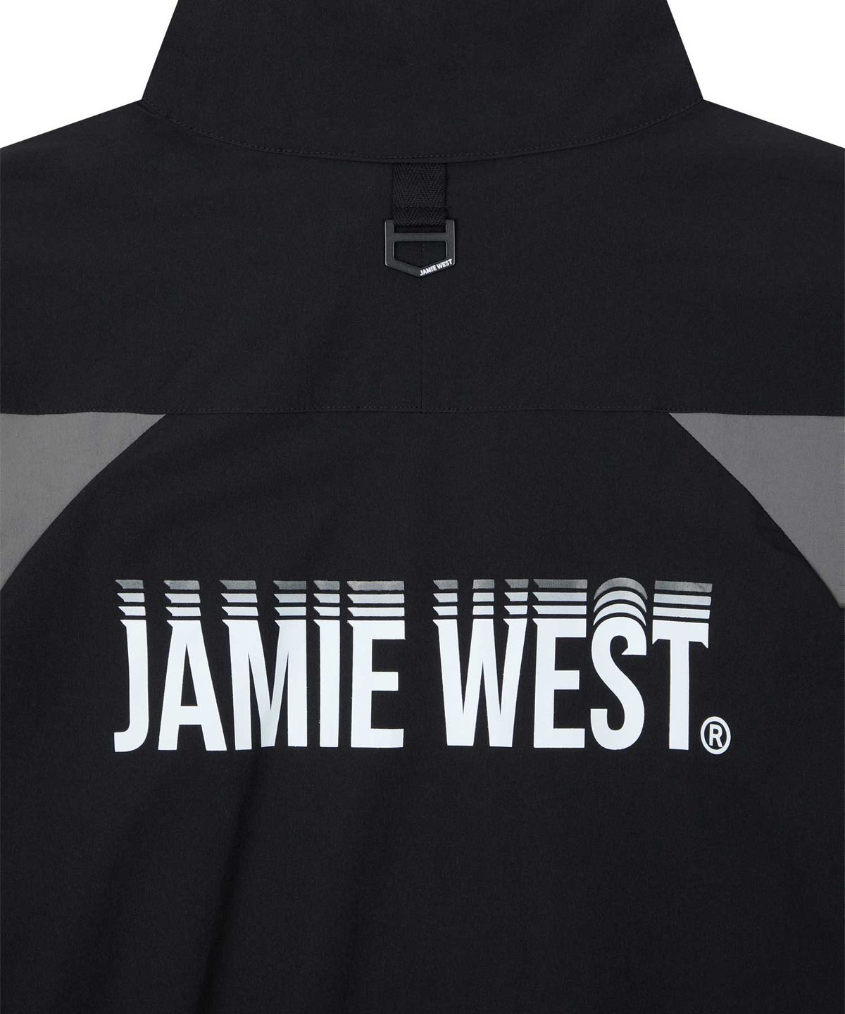 제이미웨스트(JAMIE WEST) 나일론 스판 와샤 윈드브레이커 (블랙)