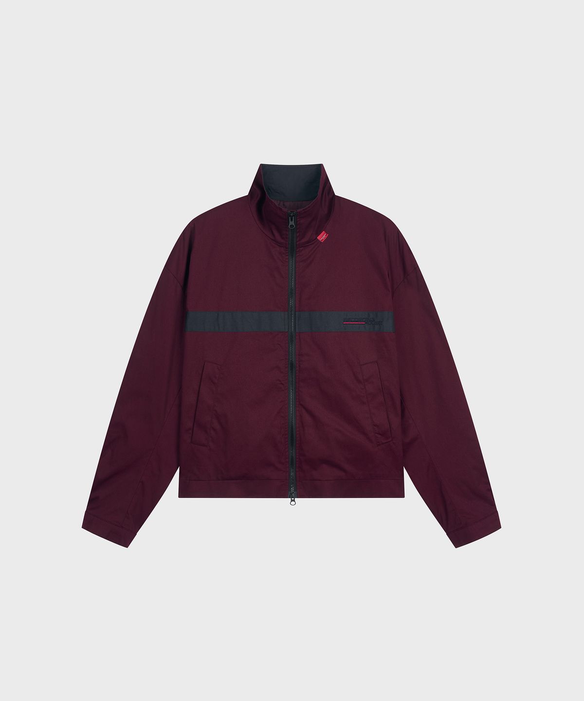 레코딩하우스(RECORDINGHOUSE) REC TRACK JACKET [BURGUNDY]