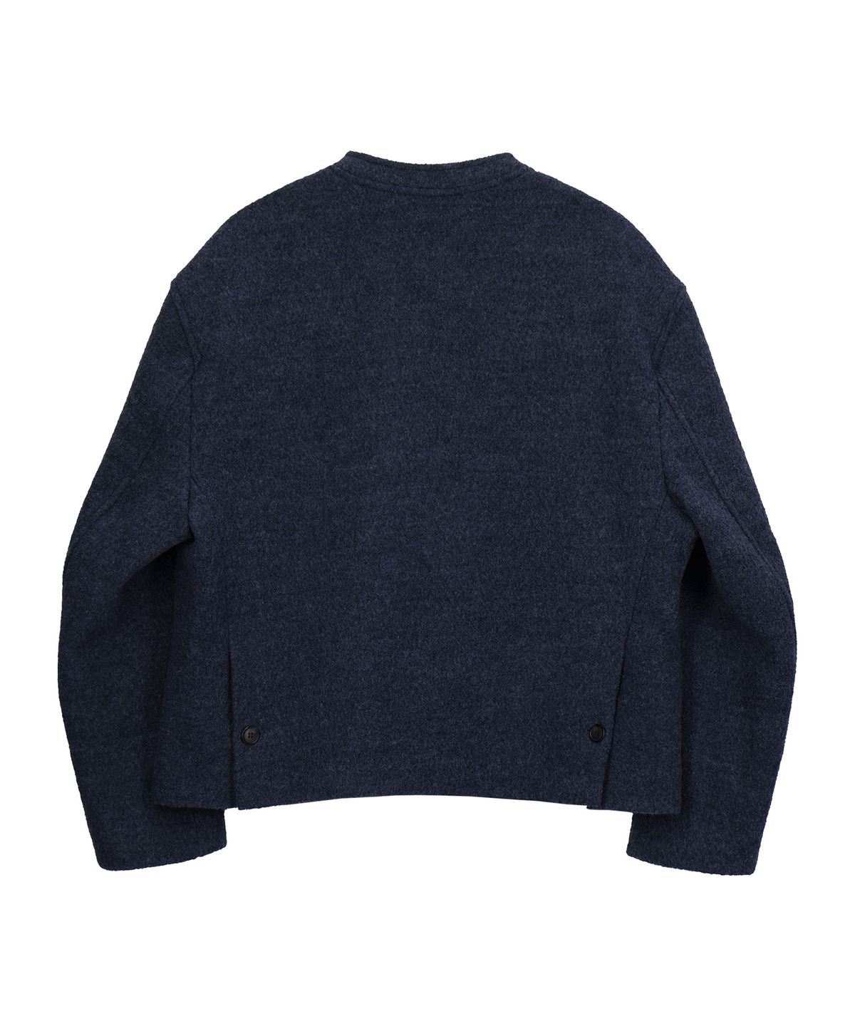 엔도어(ENDOOR) Wesley Stand Collar Short Coat (Navy)