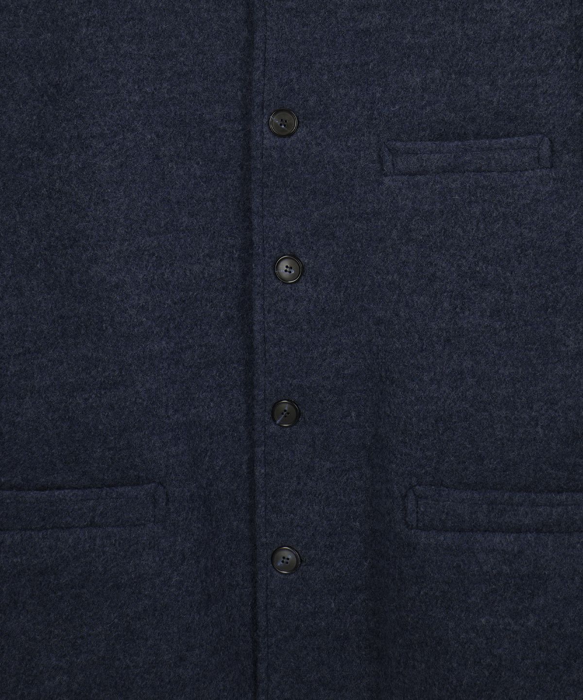 엔도어(ENDOOR) Wesley Stand Collar Short Coat (Navy)