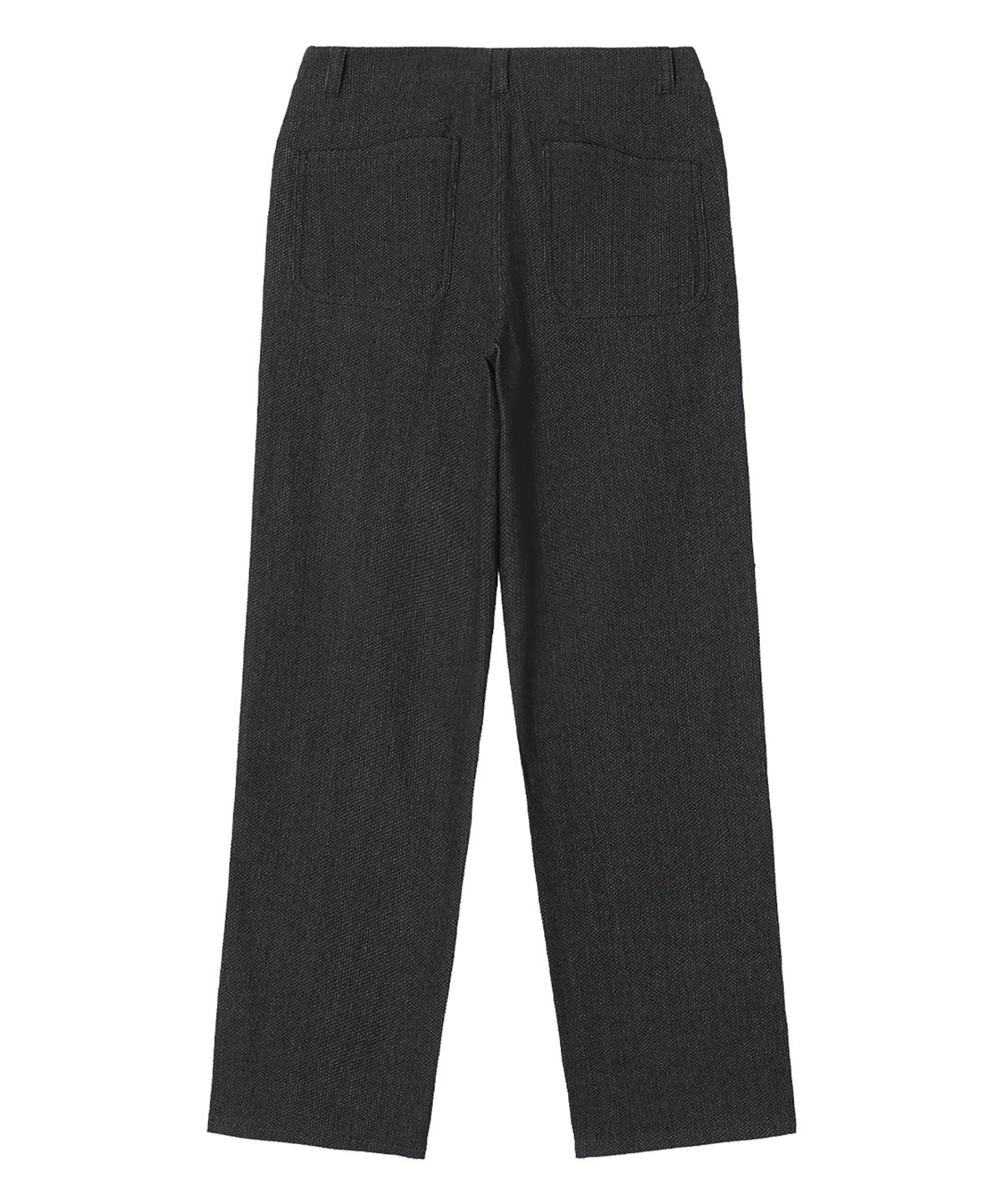 오아노(OANO) WAFFLE DENIM PANTS / CHARCOAL