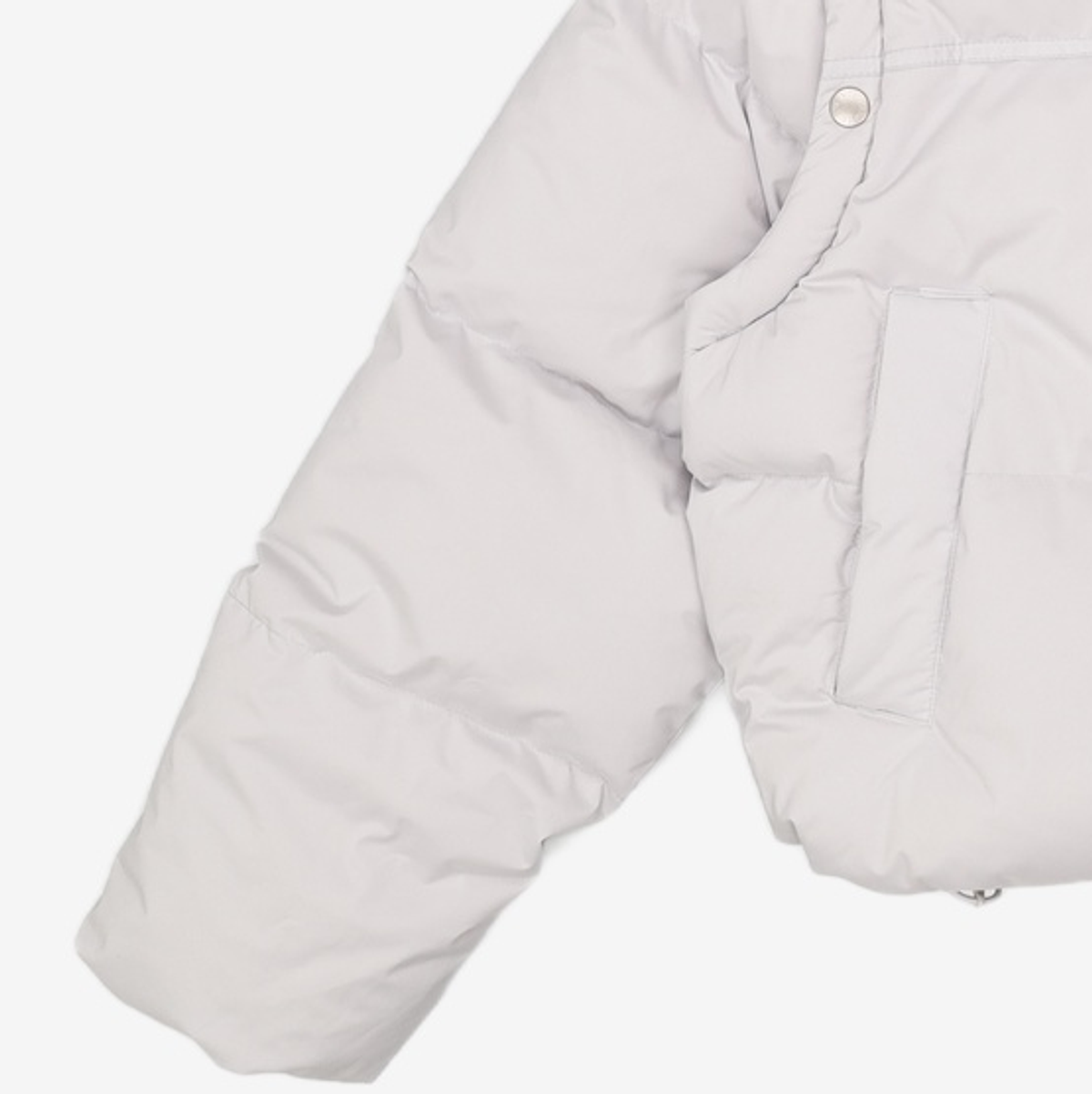 노스페이스(THE NORTH FACE) NJ1DR86K 화이트라벨 여성 노벨티 눕시 DT 자켓 (RDS) ICE GRAY M