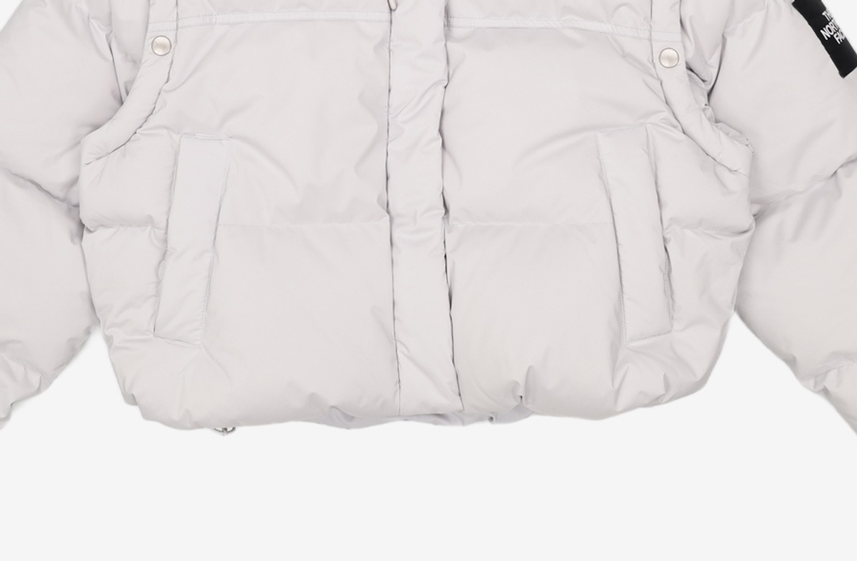 노스페이스(THE NORTH FACE) NJ1DR86K 화이트라벨 여성 노벨티 눕시 DT 자켓 (RDS) ICE GRAY M