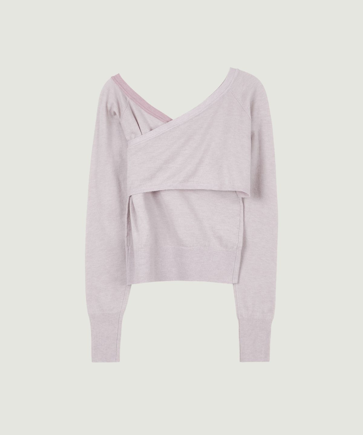 그로브(GROVE) SERENA LAYERED KNIT (PINK)