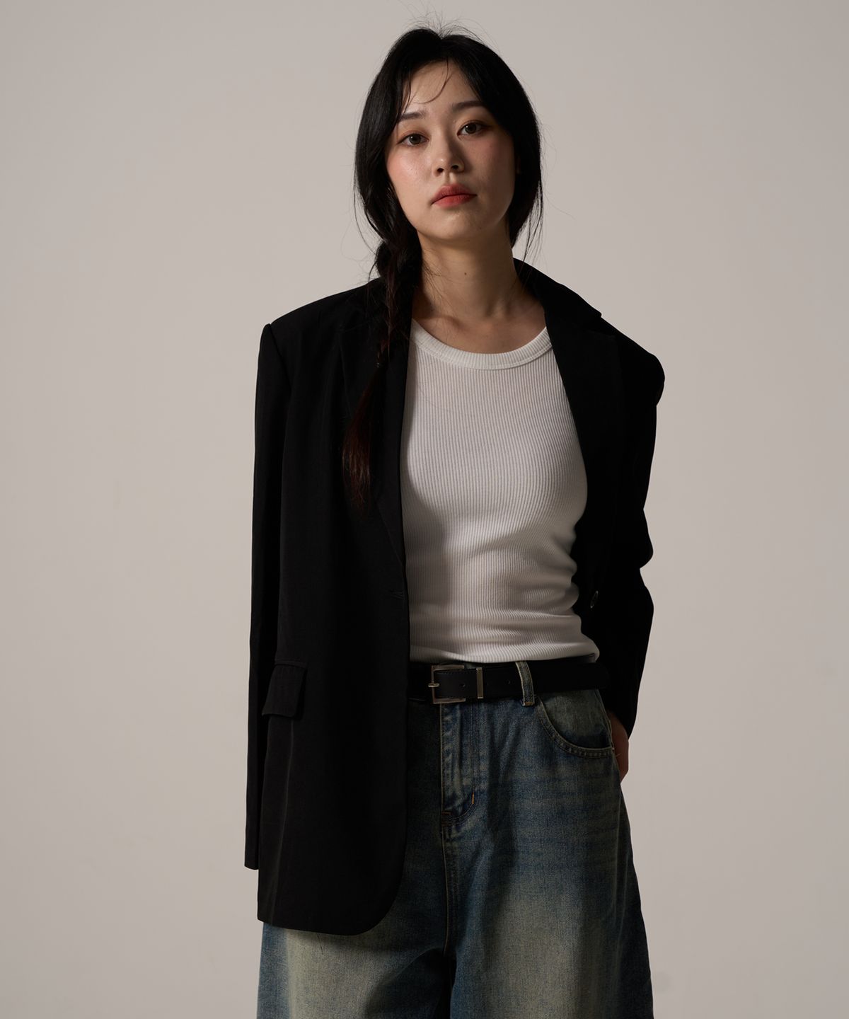 페이더먼트(FADERMENT) 포에리 블레이저 자켓