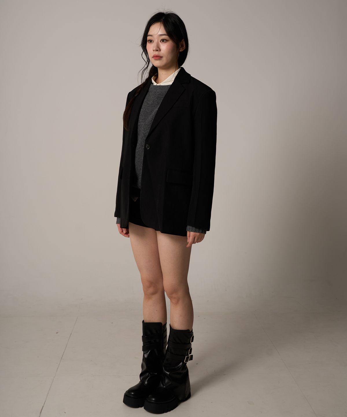 페이더먼트(FADERMENT) 포에리 블레이저 자켓