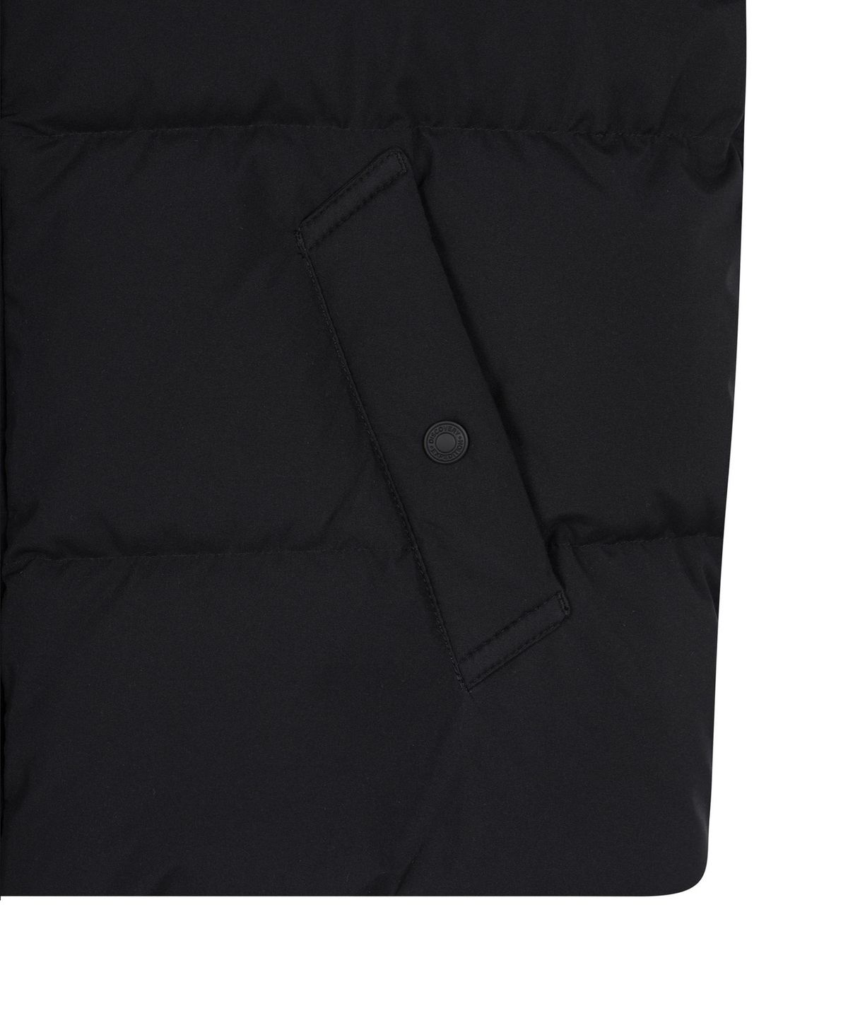디스커버리 키즈(DISCOVERY KIDS) 키즈 제이드 다운 숏패딩 (BLACK)