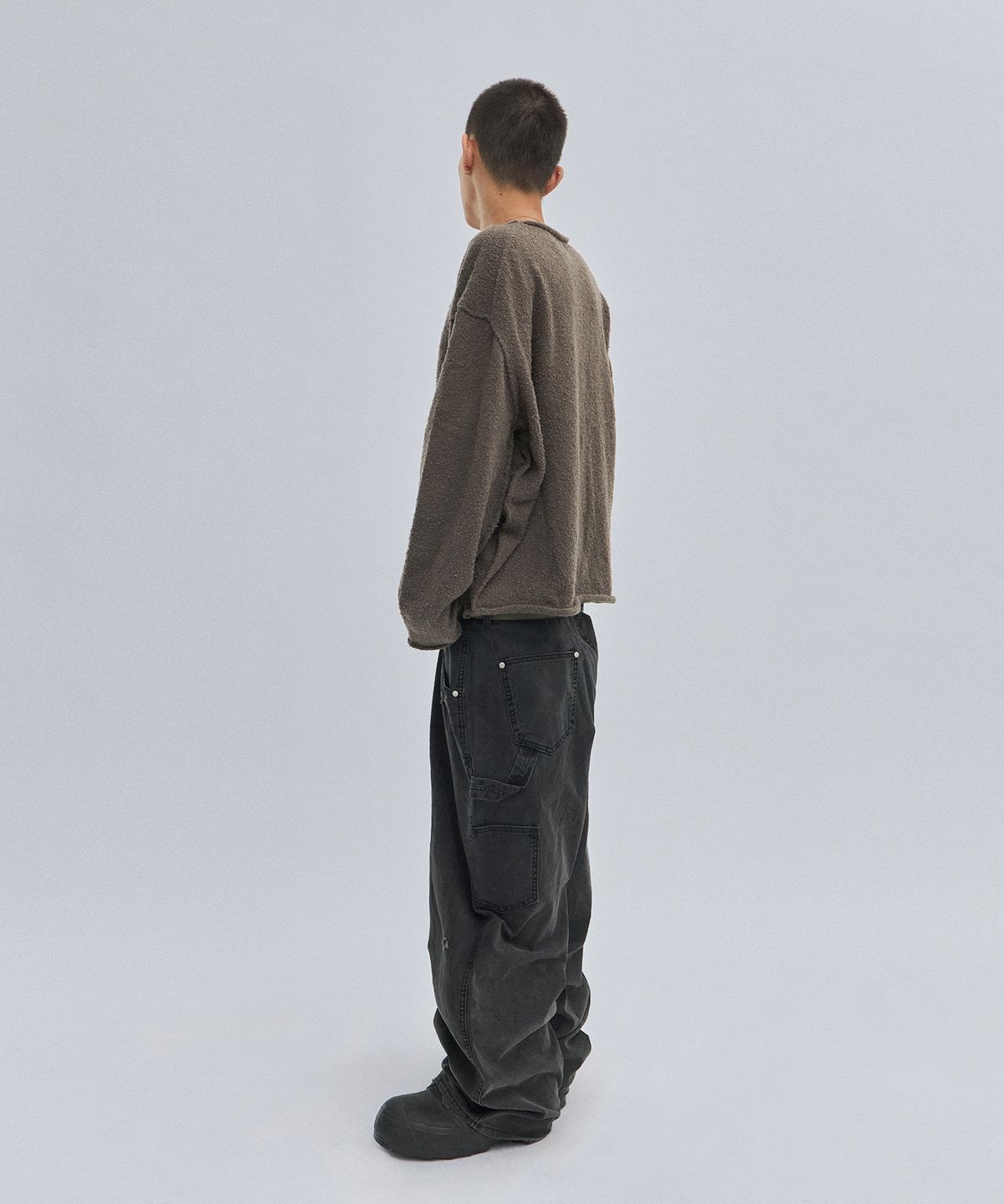 스웨이드(SUADE) SHEARLING KNIT [BROWN]