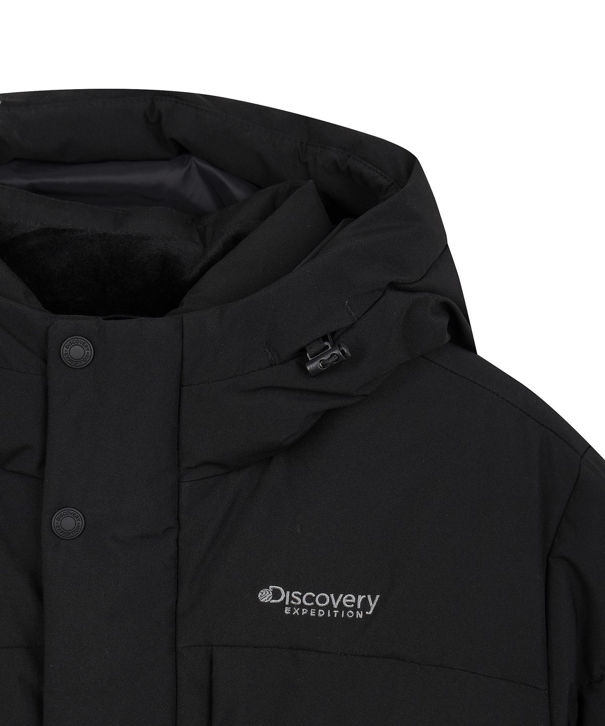 디스커버리 키즈(DISCOVERY KIDS) 패밀리 레스터G 구스다운 롱패딩 (BLACK)