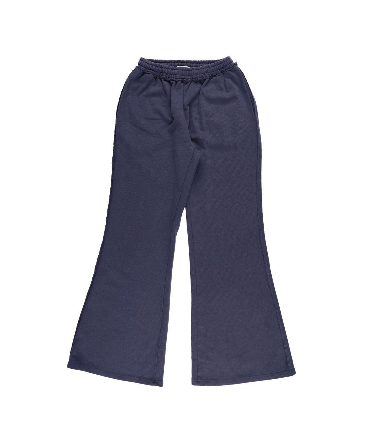 샌드뮤지엄(SAND MUSEUM) WASHED CUT OFF SWEAT PANTS [Navy]