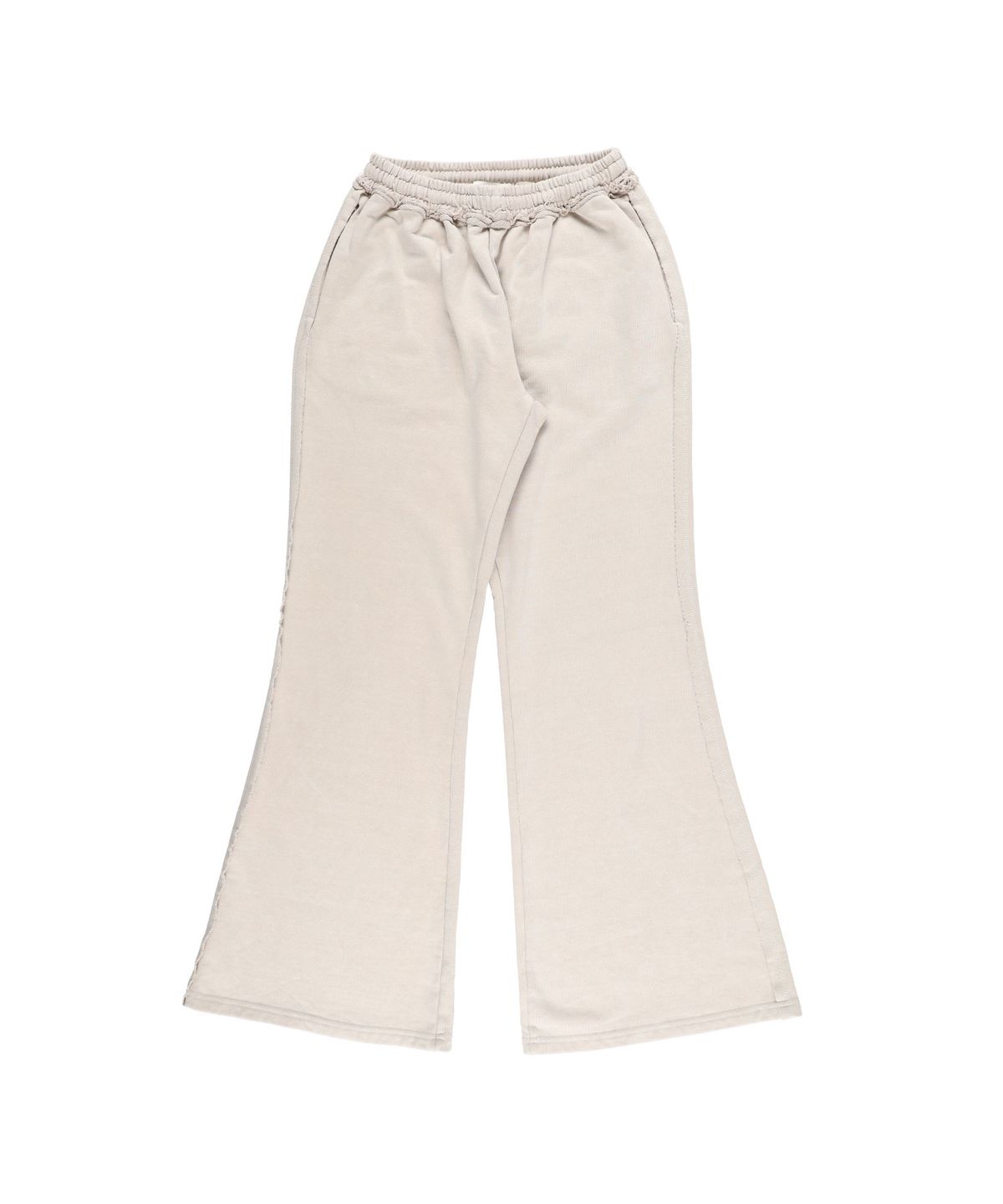 샌드뮤지엄(SAND MUSEUM) WASHED CUT OFF SWEAT PANTS [Oatmeal]