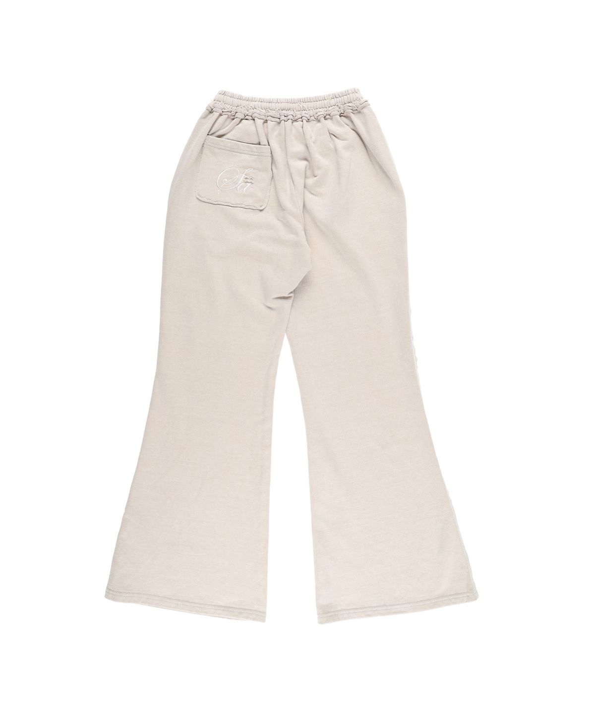 샌드뮤지엄(SAND MUSEUM) WASHED CUT OFF SWEAT PANTS [Oatmeal]