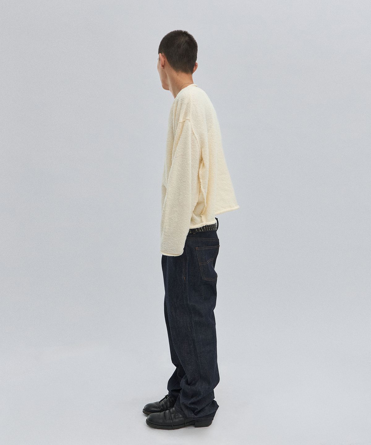 스웨이드(SUADE) SHEARLING KNIT [IVORY]