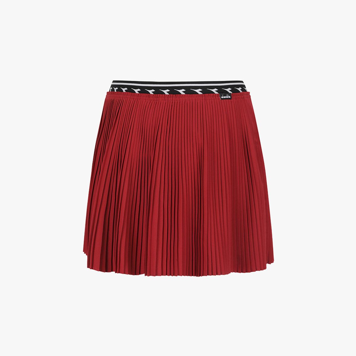 디아도라(diadora) 에르미나 마이크로 플리츠 스커트 RED
