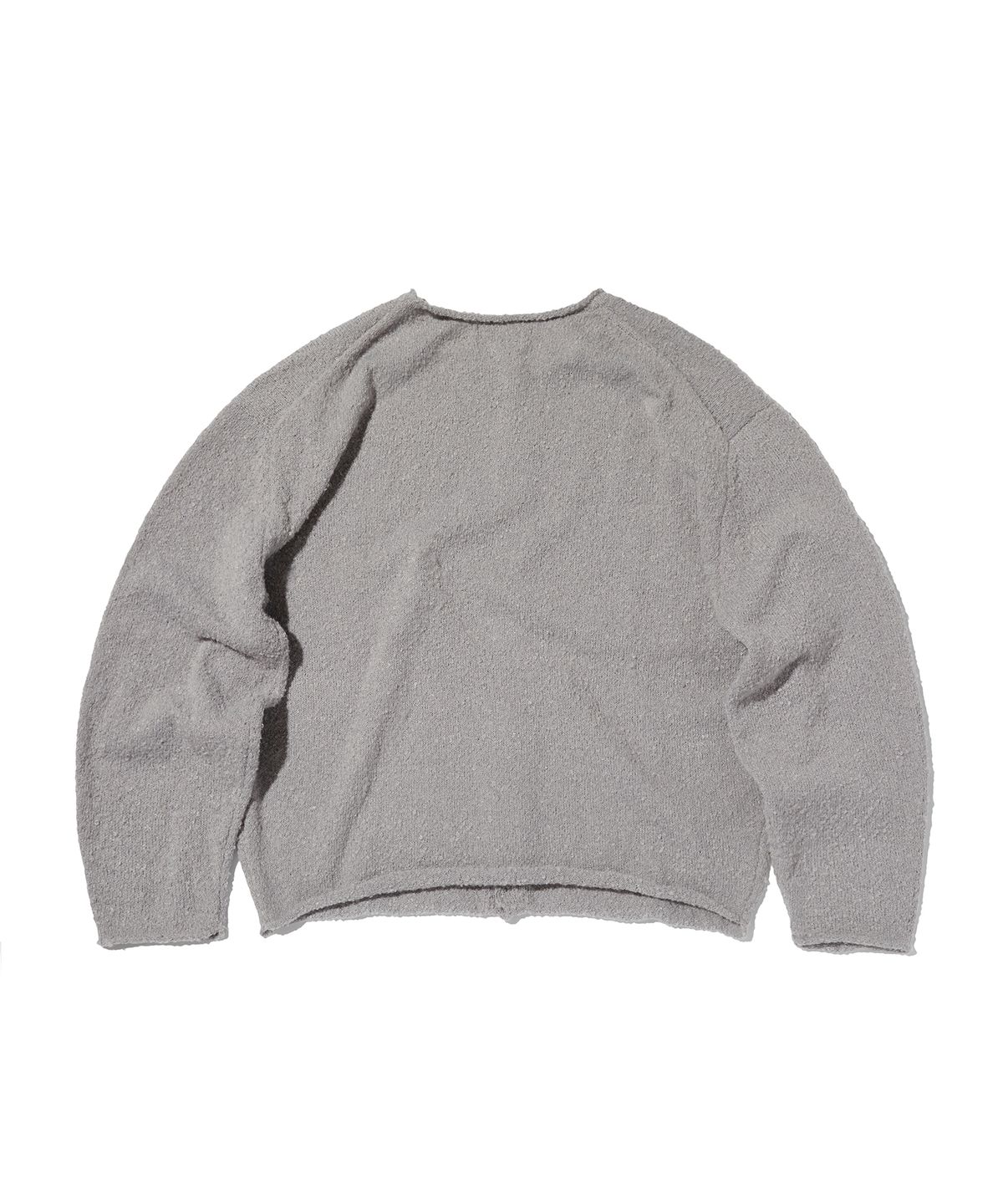 스웨이드(SUADE) SHEARLING KNIT CARDIGAN [GRAY]