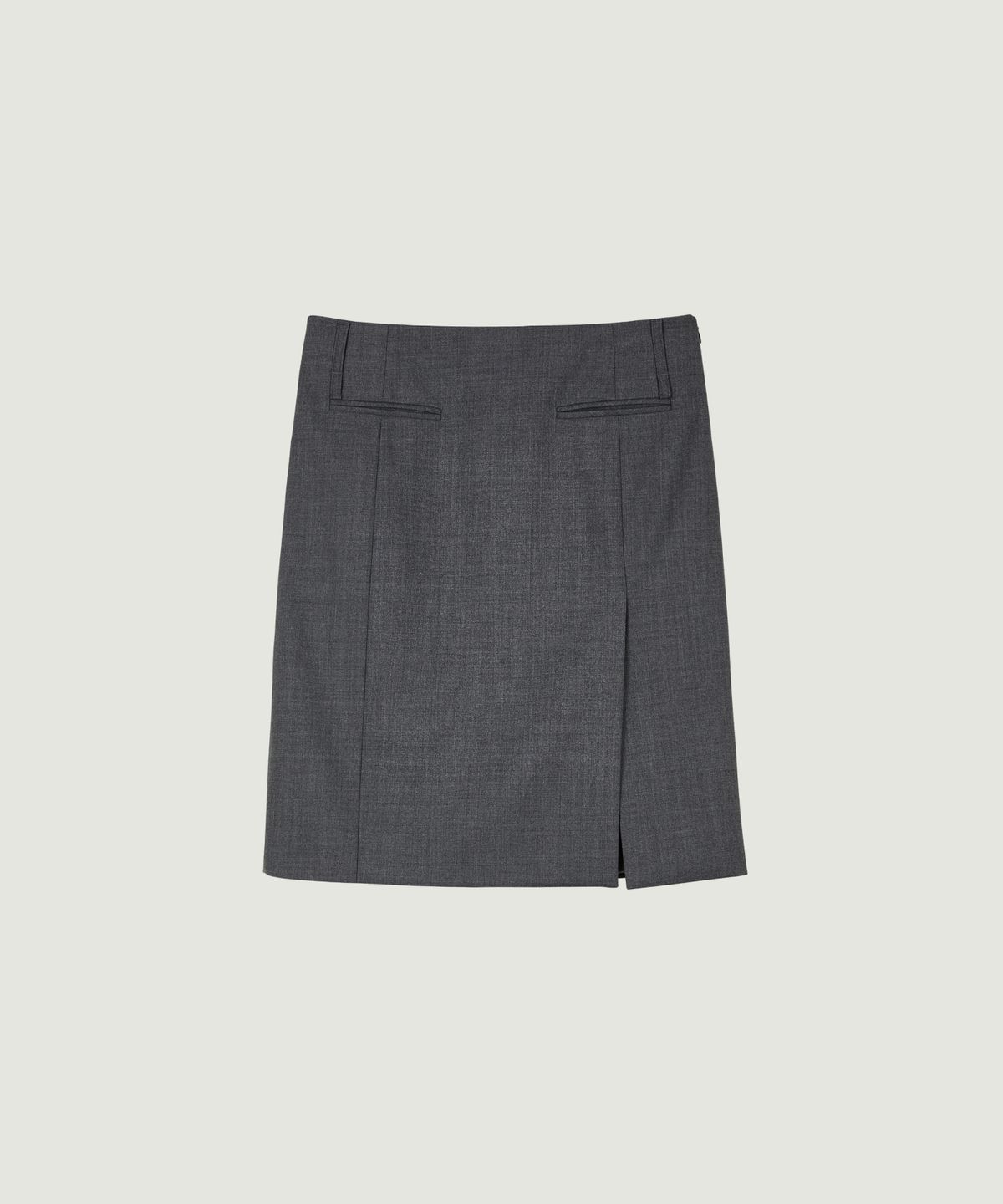 그로브(GROVE) [차정원 착용] LUCIE SKIRT (CHARCOAL)