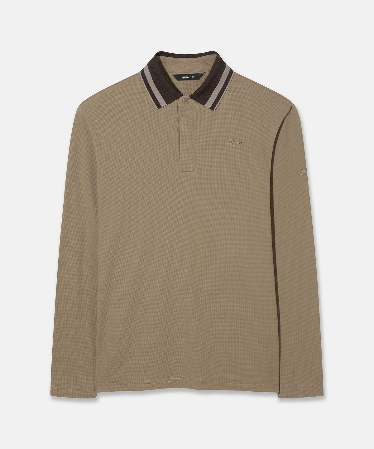 네파(NEPA) 7M55211 남성 고프레 긴팔 폴로 티셔츠