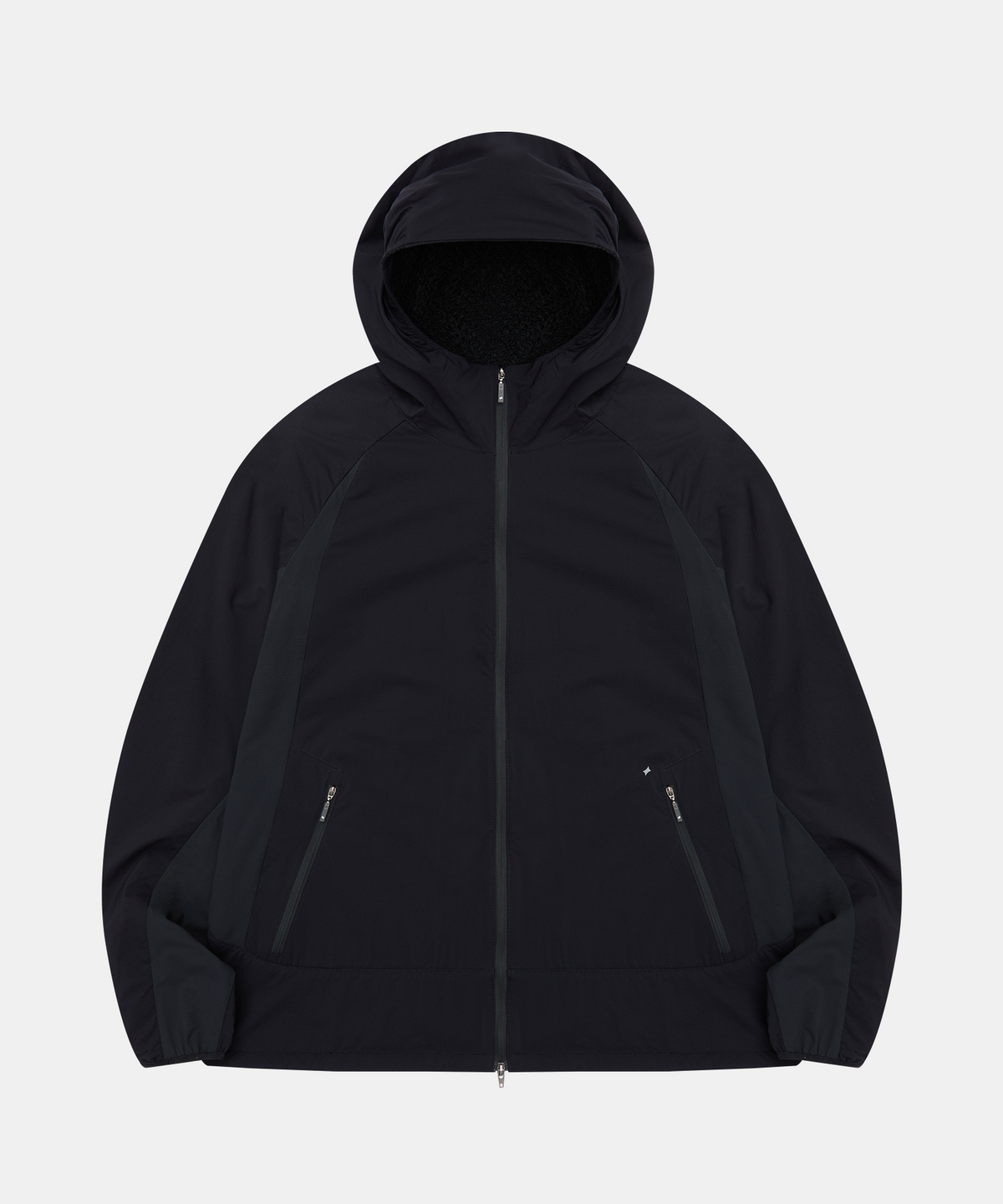 어반사이드 어패럴(URBANSIDE APPAREL) 제로인 옥타 하이브리드 쉘 후드 재킷
