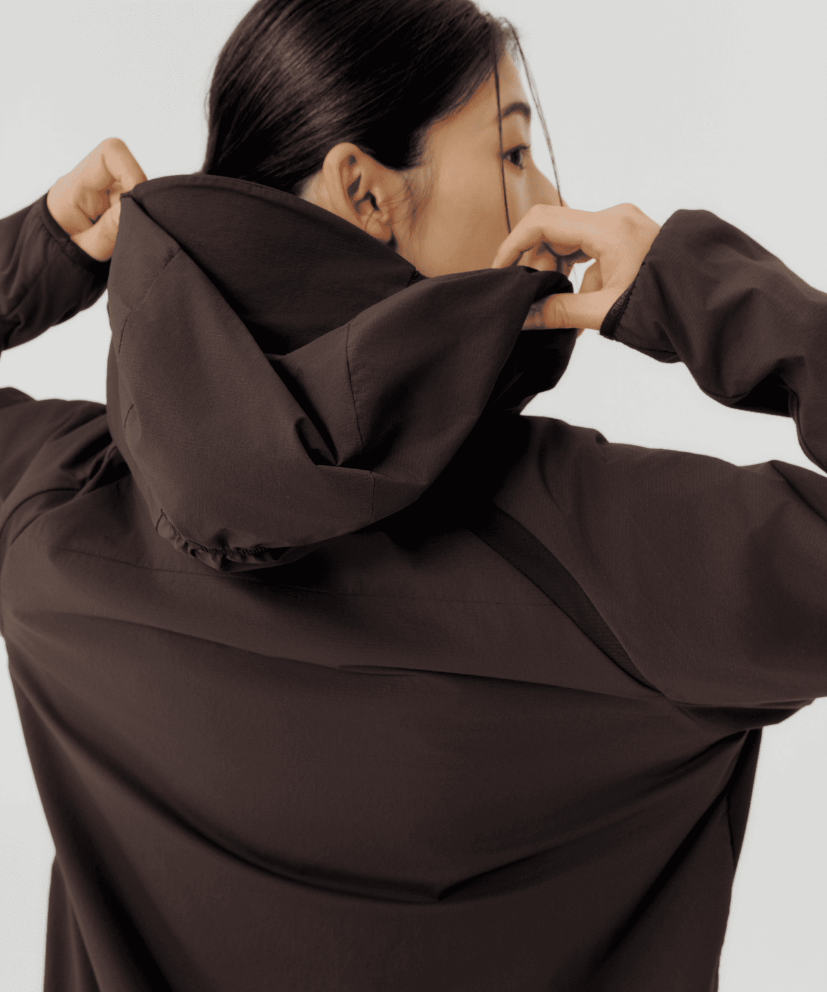어반사이드 어패럴(URBANSIDE APPAREL) 제로인 옥타 하이브리드 쉘 후드 재킷