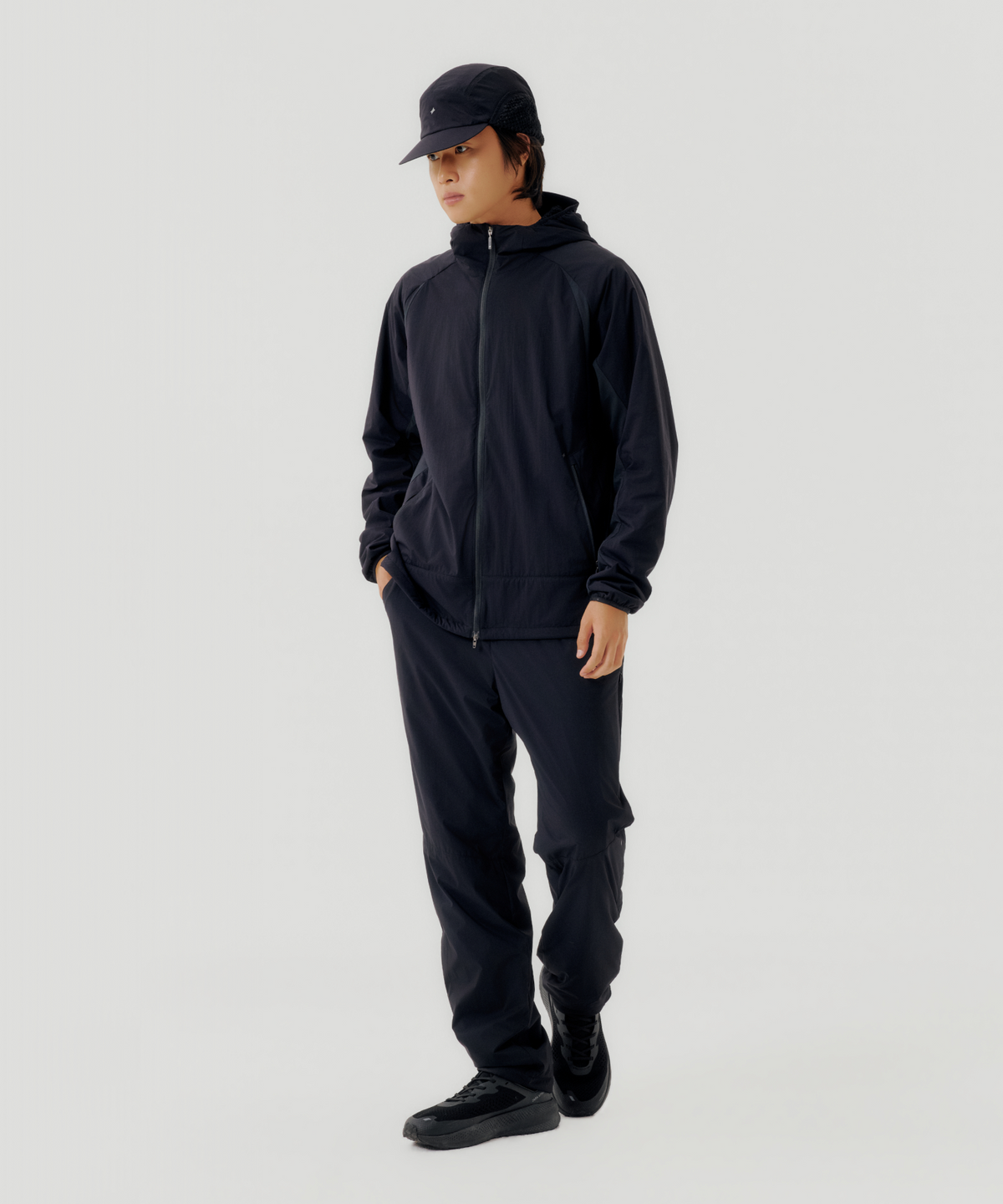 어반사이드 어패럴(URBANSIDE APPAREL) 제로인 옥타 하이브리드 쉘 후드 재킷