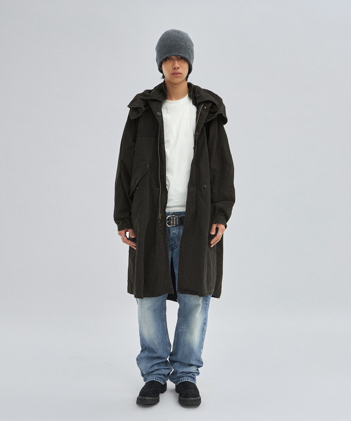 스웨이드(SUADE) FISHTAIL JACKET [BLACK]