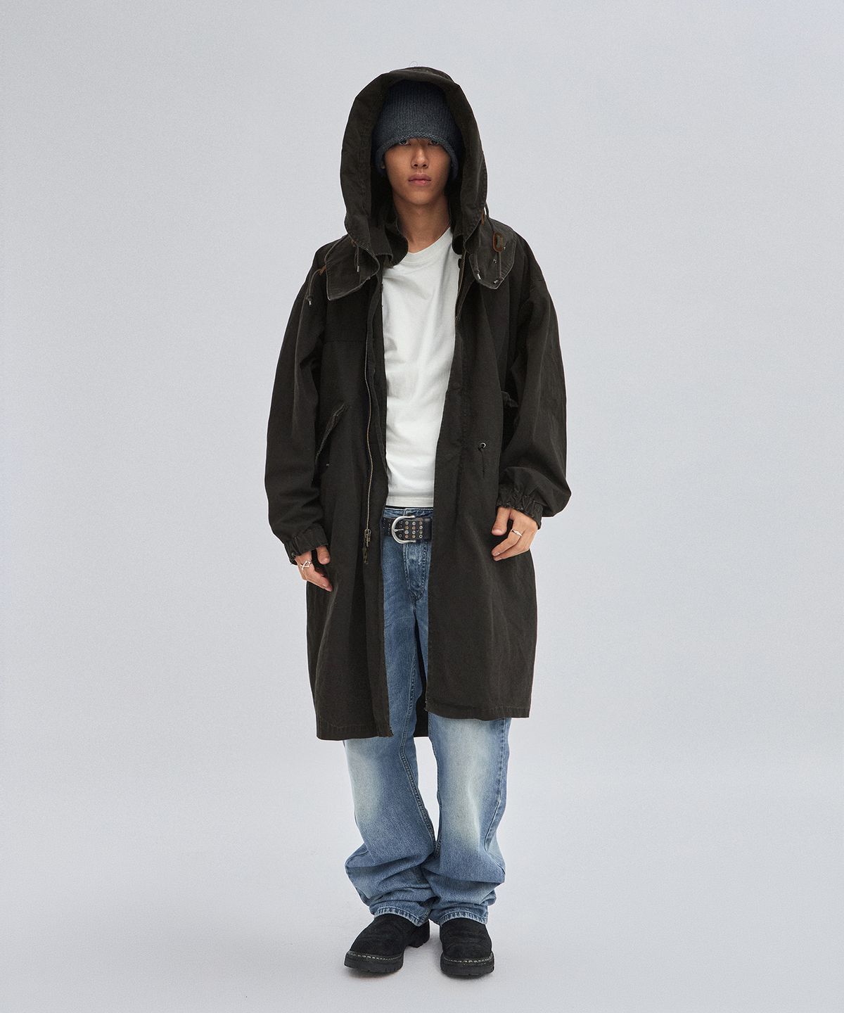 스웨이드(SUADE) FISHTAIL JACKET [BLACK]