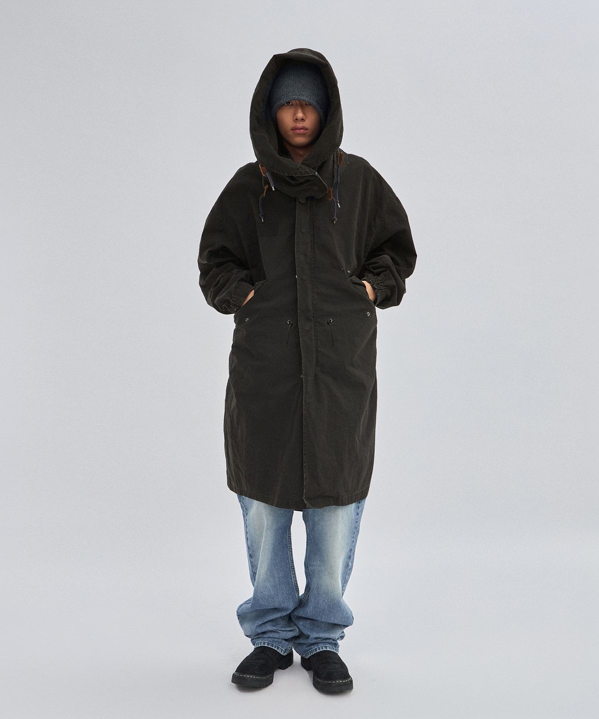 스웨이드(SUADE) FISHTAIL JACKET [BLACK]