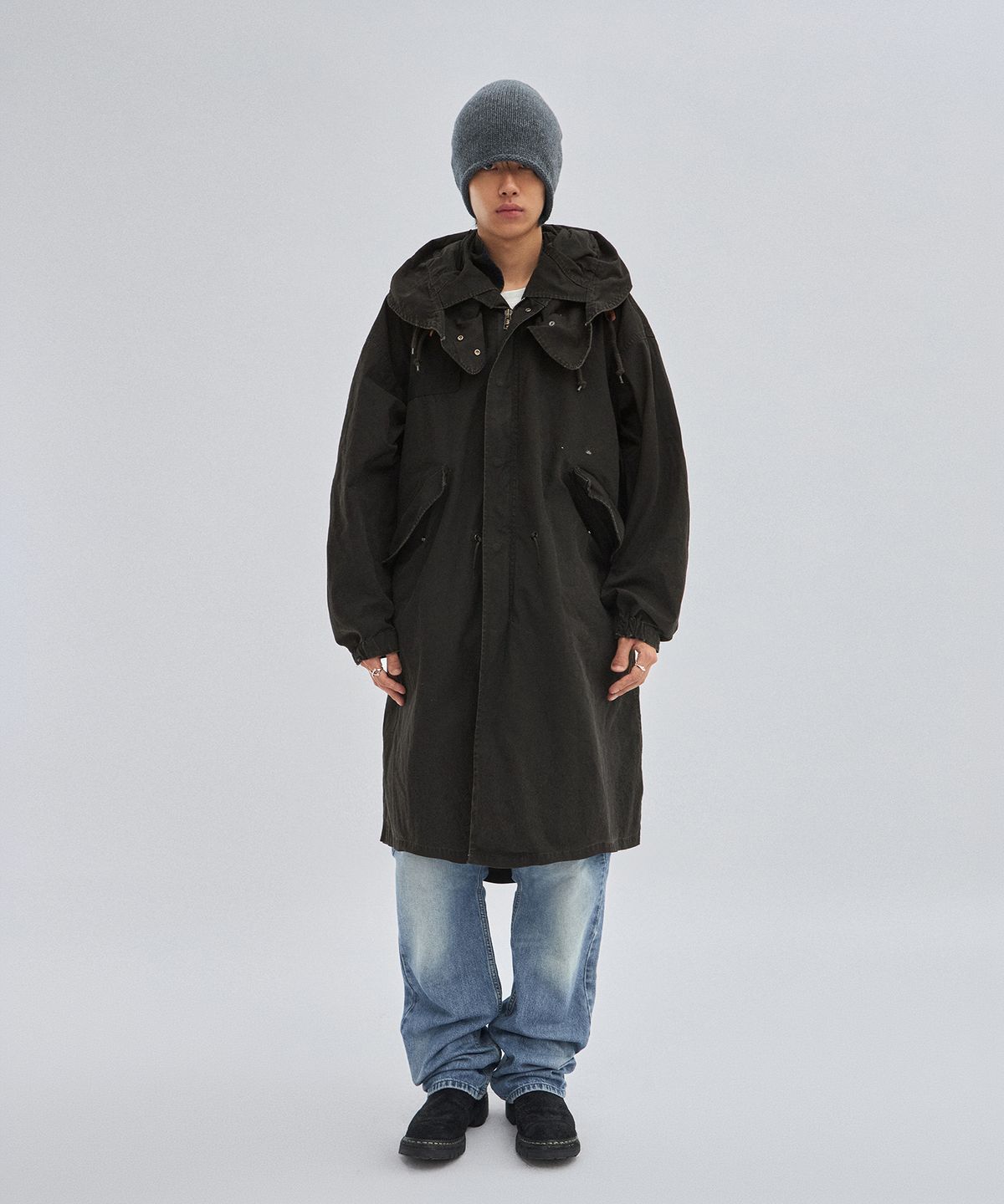 스웨이드(SUADE) FISHTAIL JACKET [BLACK]
