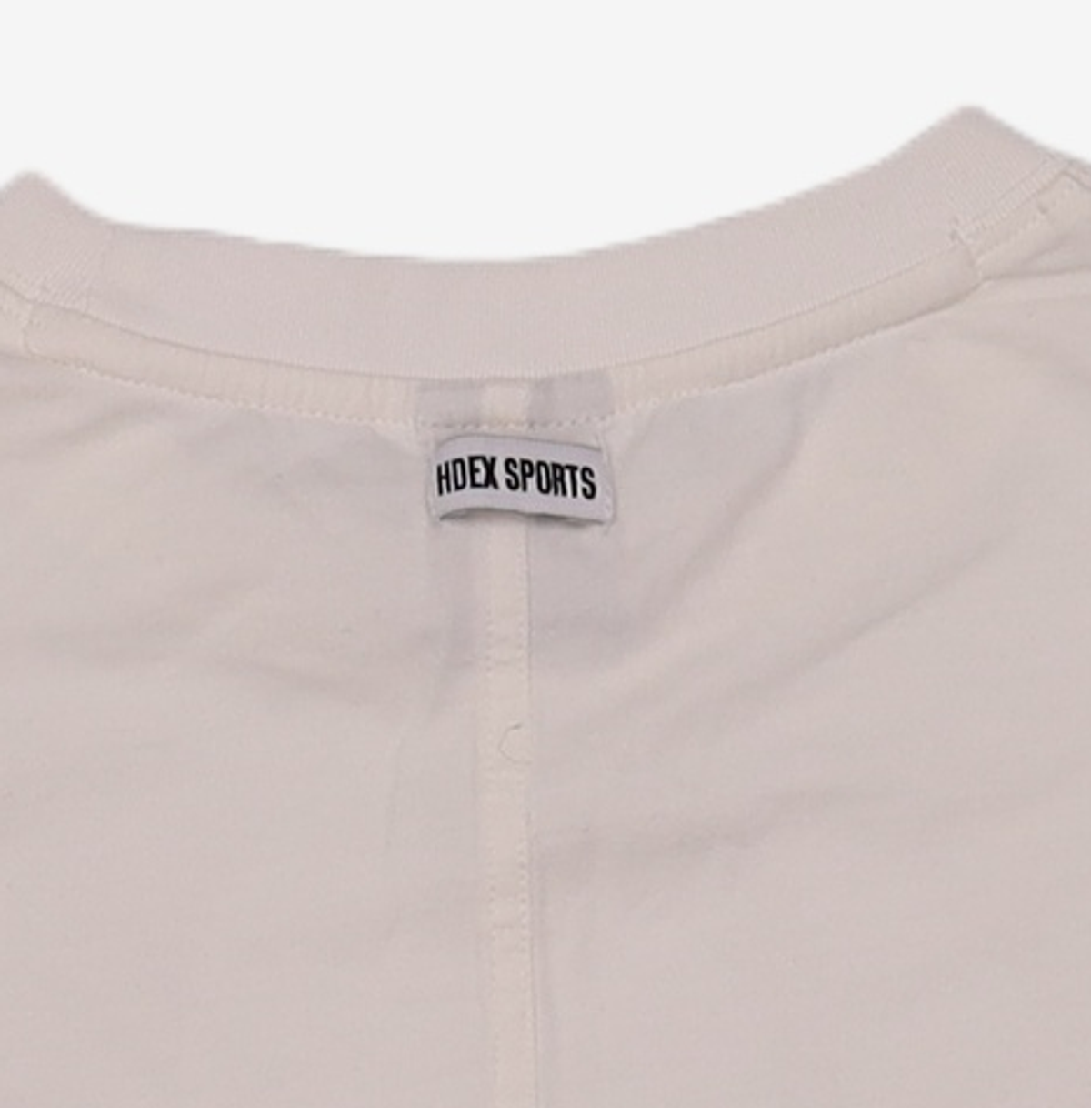 에이치덱스(HDEX) 우먼스 커브드 헴 숏 슬리브 (White) S
