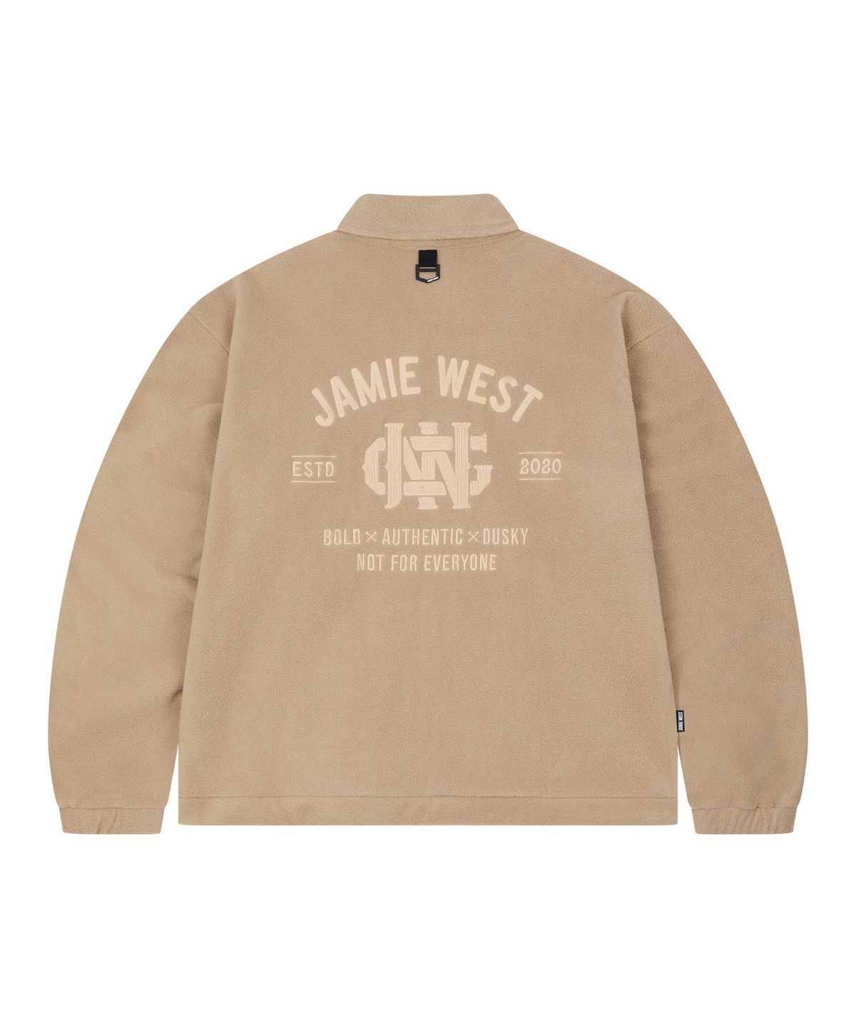 제이미웨스트(JAMIE WEST) 레트로 심볼 플리스 자켓 (BE)