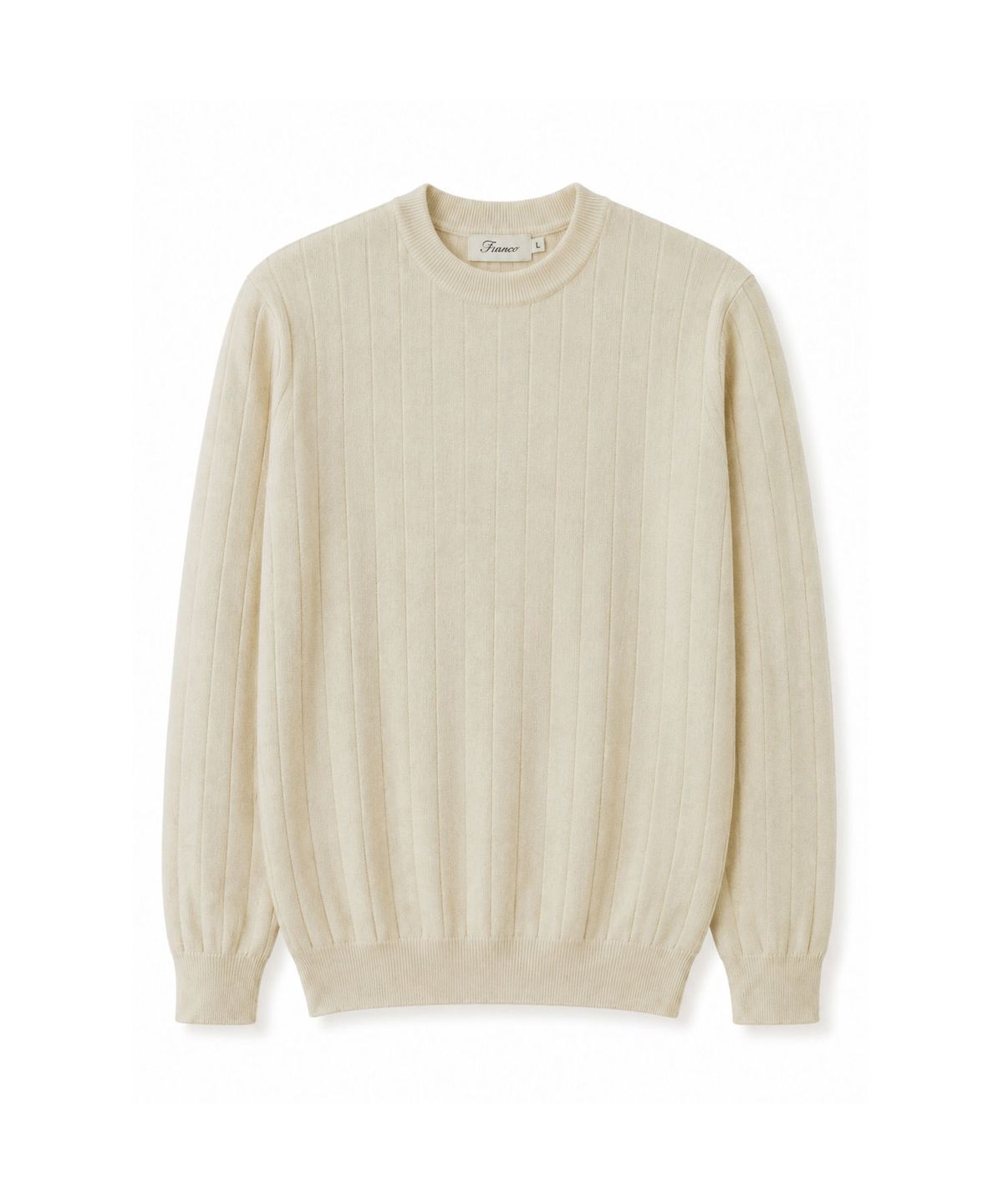 프랑코 페라로(FRANCOFERRARO) 피우마 경량 니트 베이지 (OM0GTSR30153)
