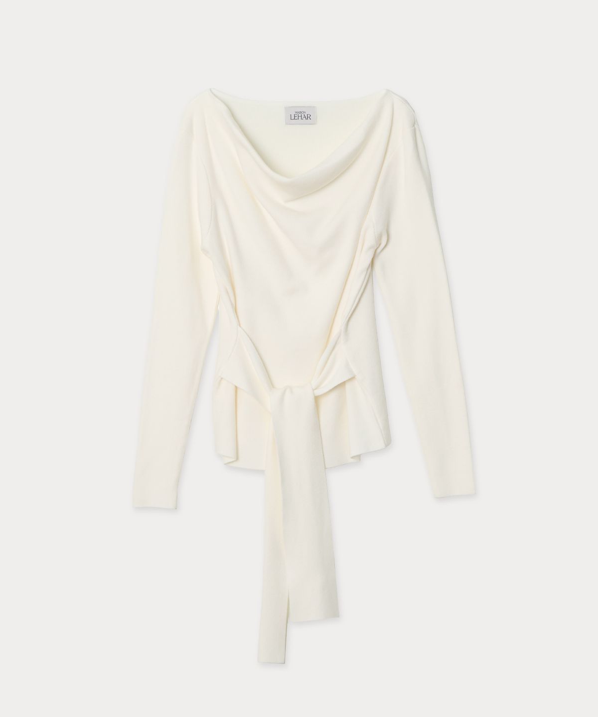 메종르하르(MAISONLEHAR) 아일린 테일 니트 2color