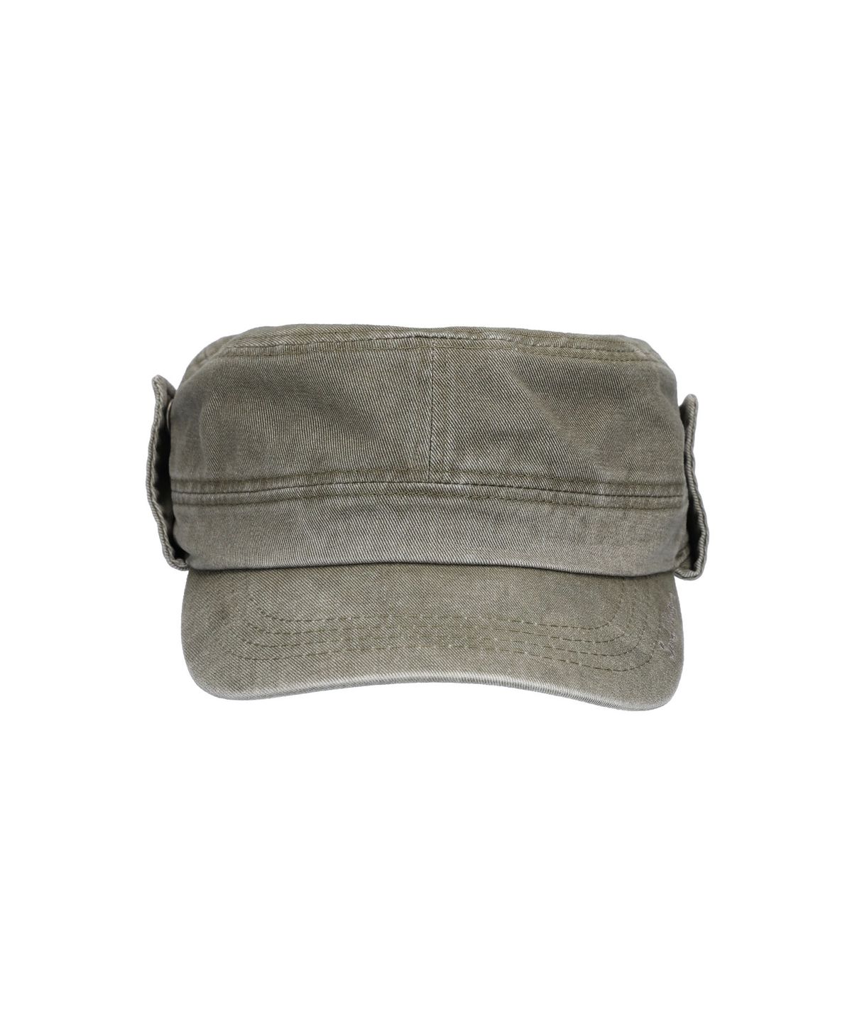 샌드뮤지엄(SAND MUSEUM) FLAP WORK CAP [Vintage Khaki]