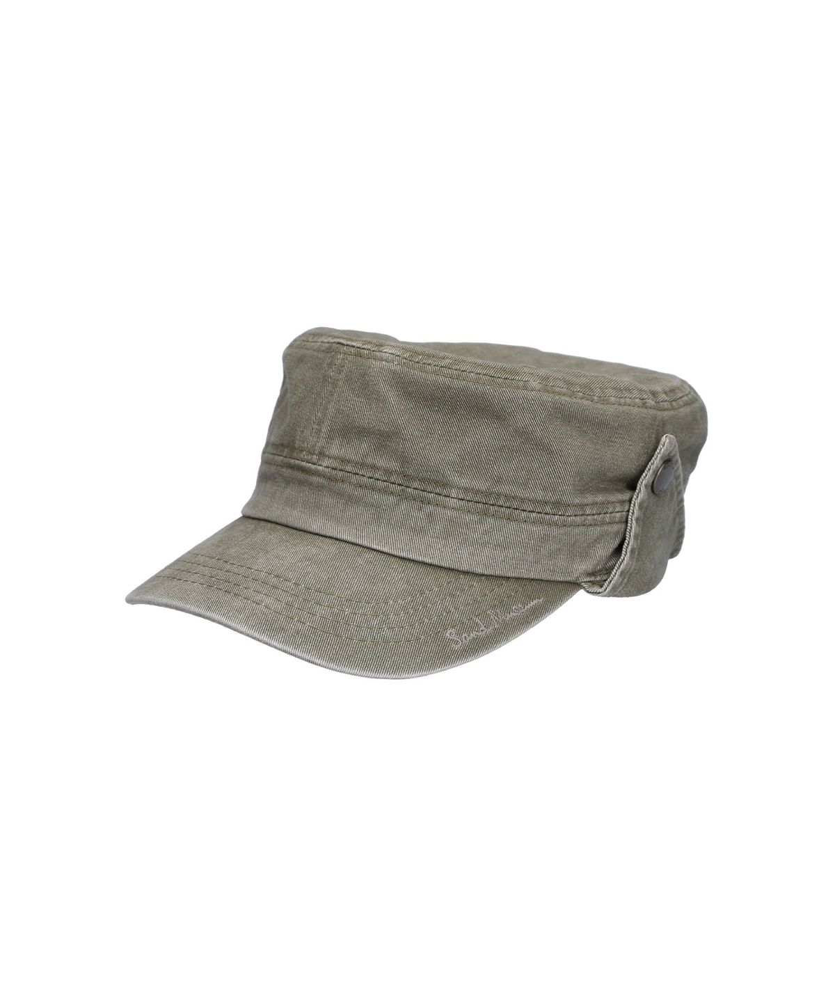 샌드뮤지엄(SAND MUSEUM) FLAP WORK CAP [Vintage Khaki]
