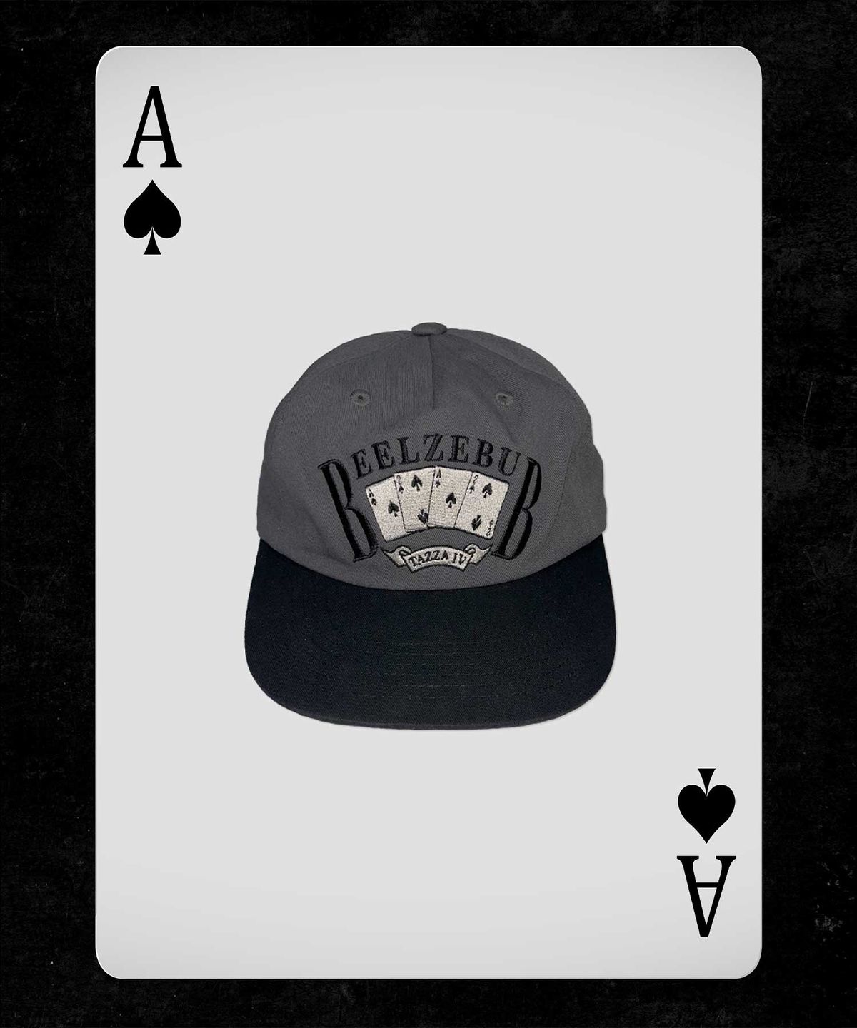 마스컴퍼니(MASCOMPANY) TAZZA Ⅳ Card Cap - Gray/Black