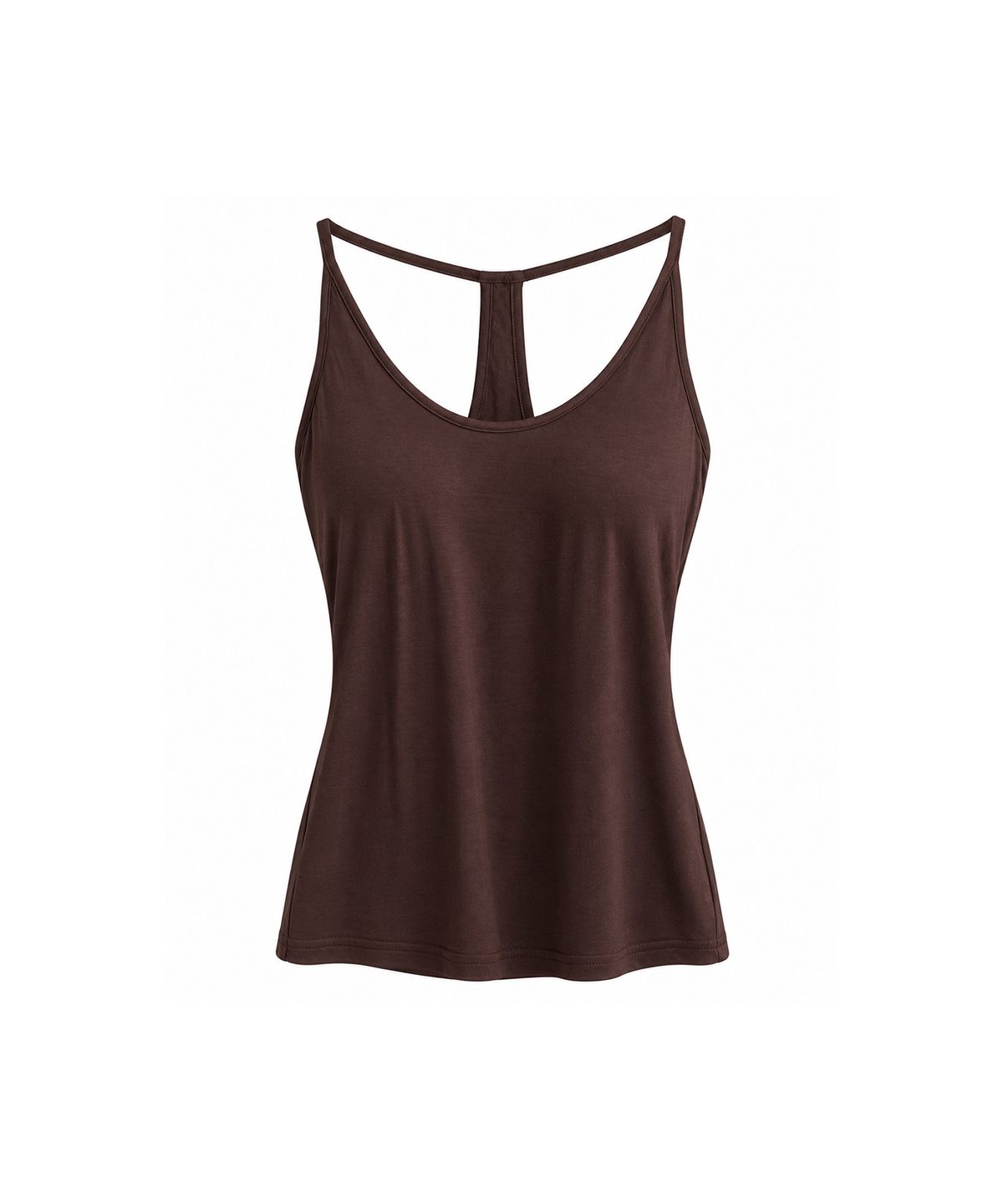 바스카라(VASCARA) [캡내장] Slim-Fit Racerback Back-Cross Tank Top (5colors)