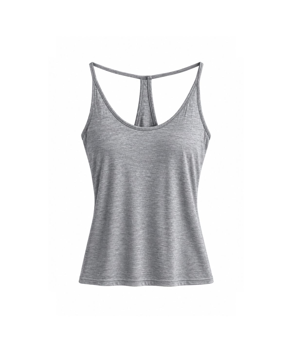 바스카라(VASCARA) [캡내장] Slim-Fit Racerback Back-Cross Tank Top (5colors)