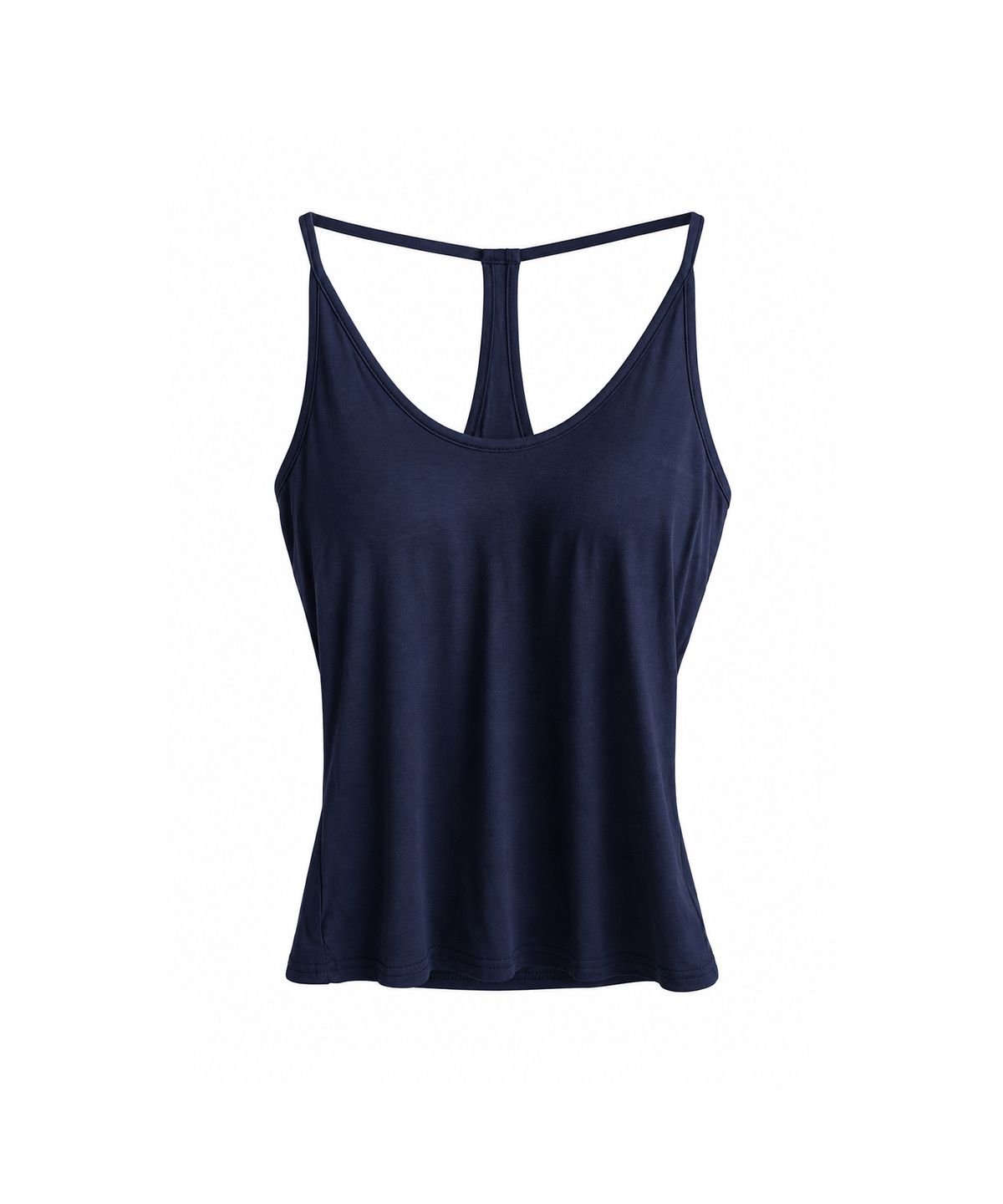바스카라(VASCARA) [캡내장] Slim-Fit Racerback Back-Cross Tank Top (5colors)
