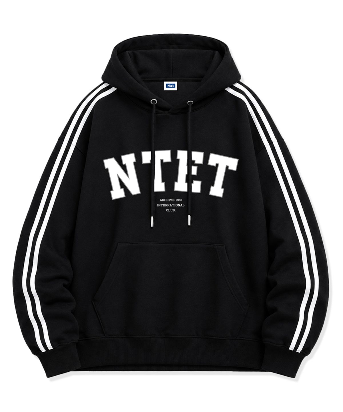 엔티이티(NTET) 아치 클럽 로고 트랙 후드티 (3color)