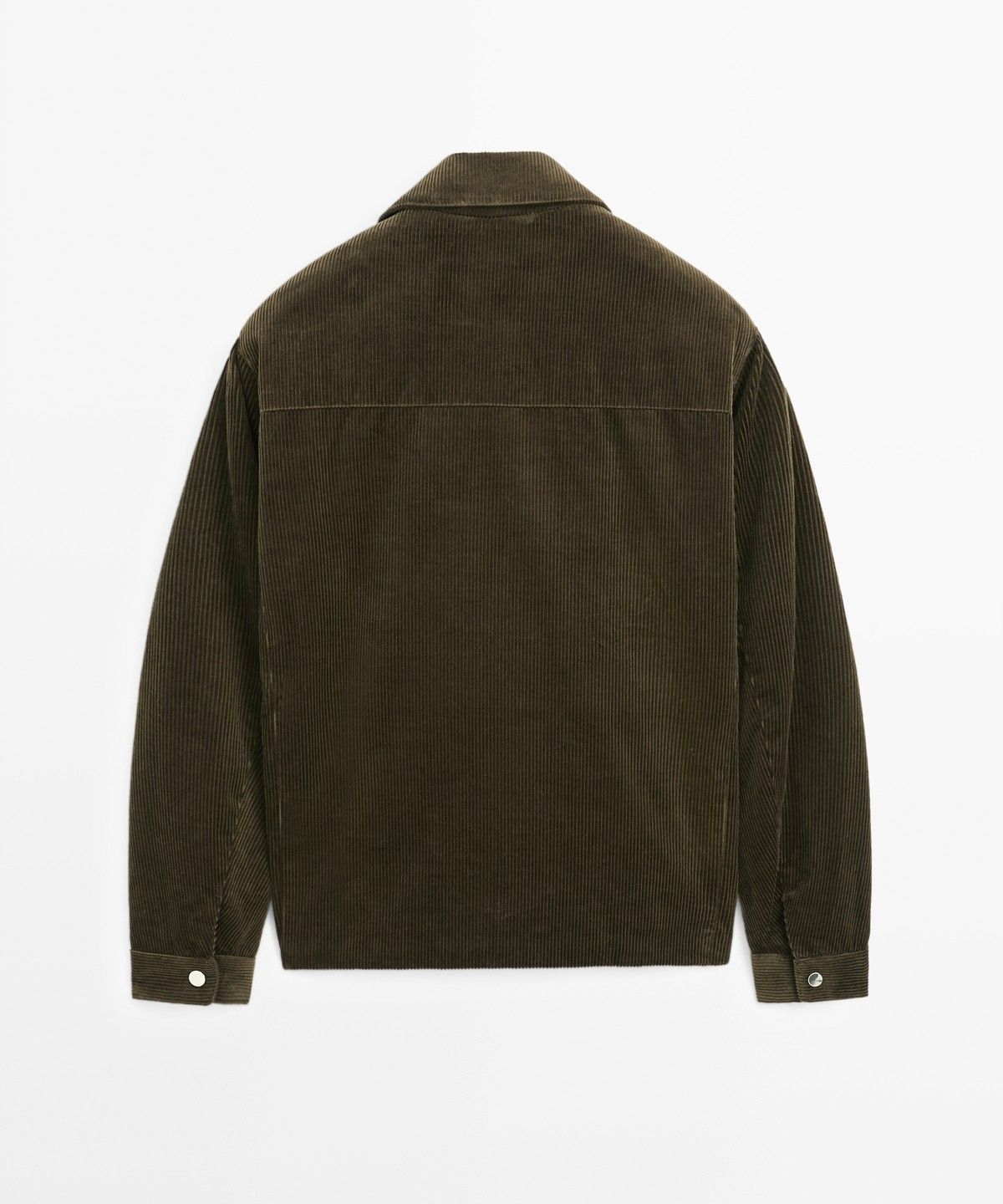 마시모두띠(MASSIMO DUTTI) 플래킷 디테일 코듀로이 자켓