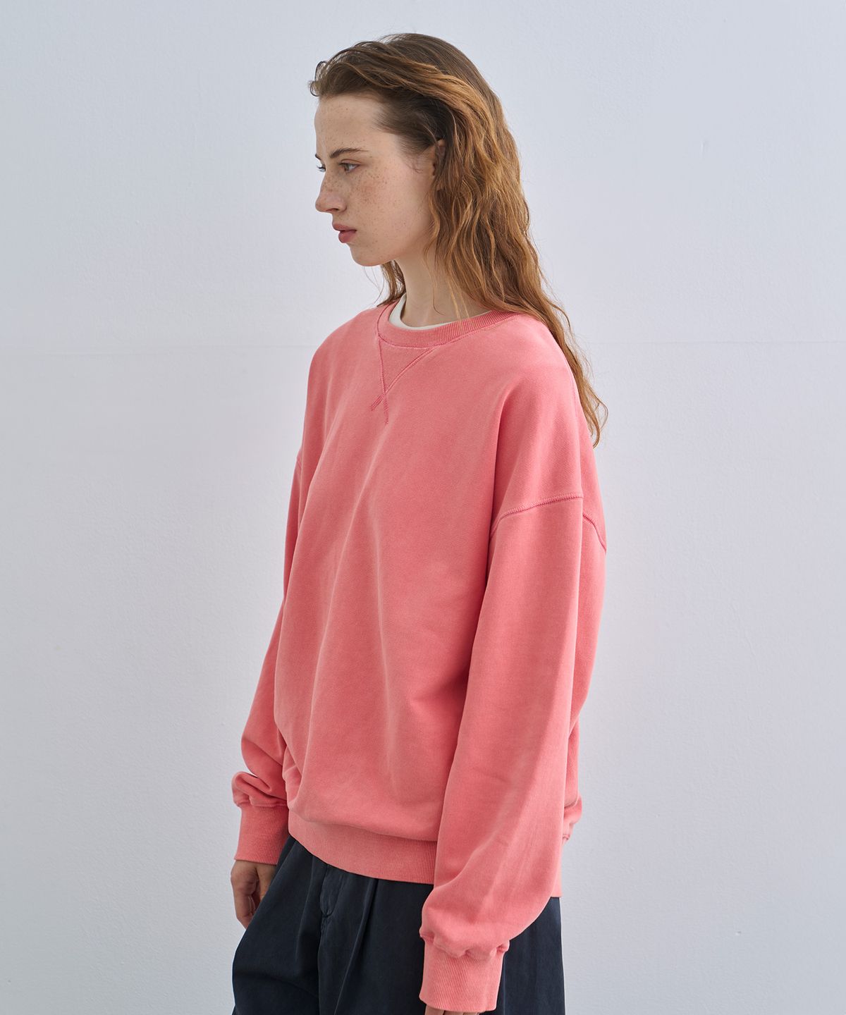 정감 스튜디오(JEONGGAM STUDIOS) Pigment Dyed Sweatshirt_4 color