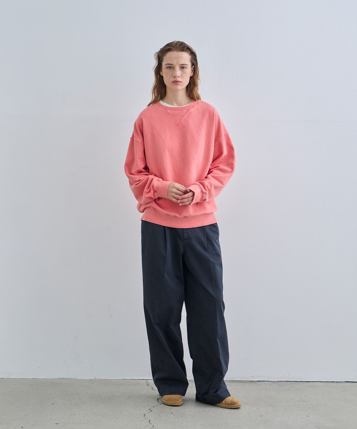 정감 스튜디오(JEONGGAM STUDIOS) Pigment Dyed Sweatshirt_4 color