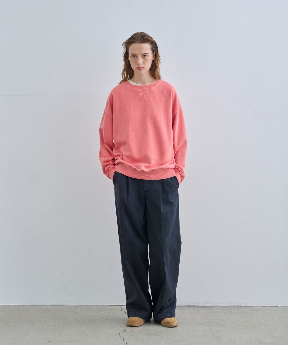 정감 스튜디오(JEONGGAM STUDIOS) Pigment Dyed Sweatshirt_4 color