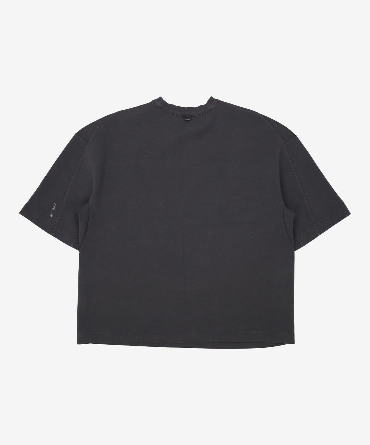 나이키(NIKE) 24.7 임파서블리소프트 드라이 핏 반소매 탑 M - 블랙:다크 스모크 그레이 / IF2737-010 L
