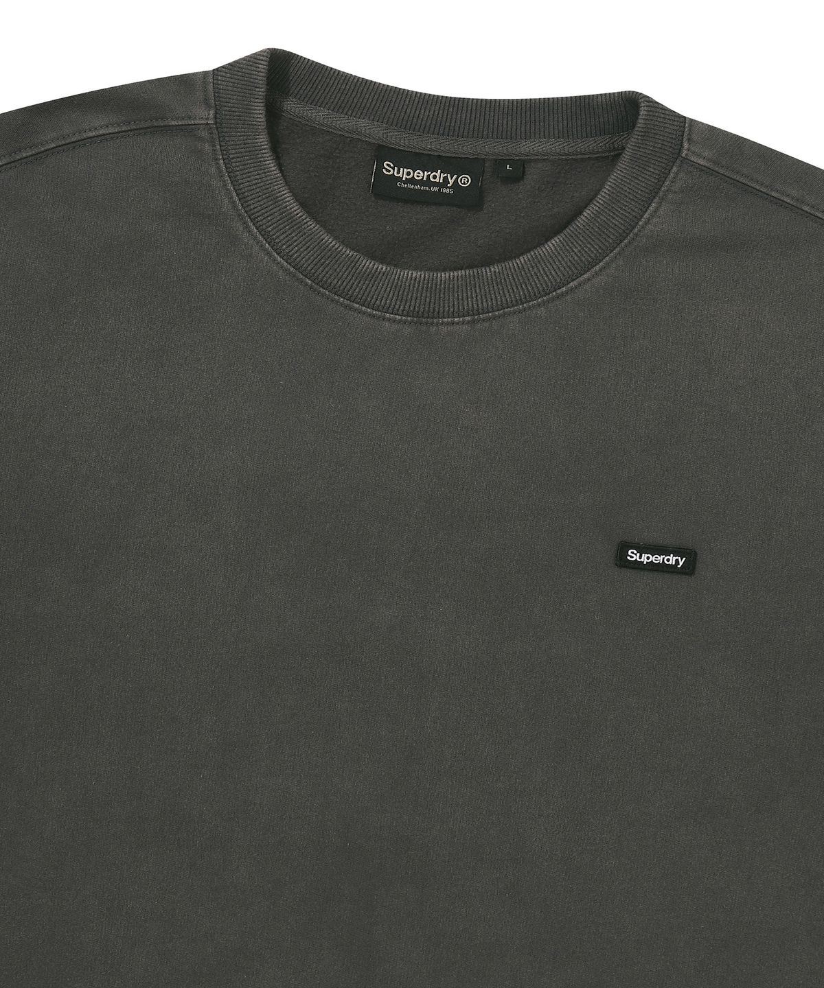 슈퍼드라이(SUPERDRY) 코어 스웻셔츠 차콜 SDUMRDQ06CHL