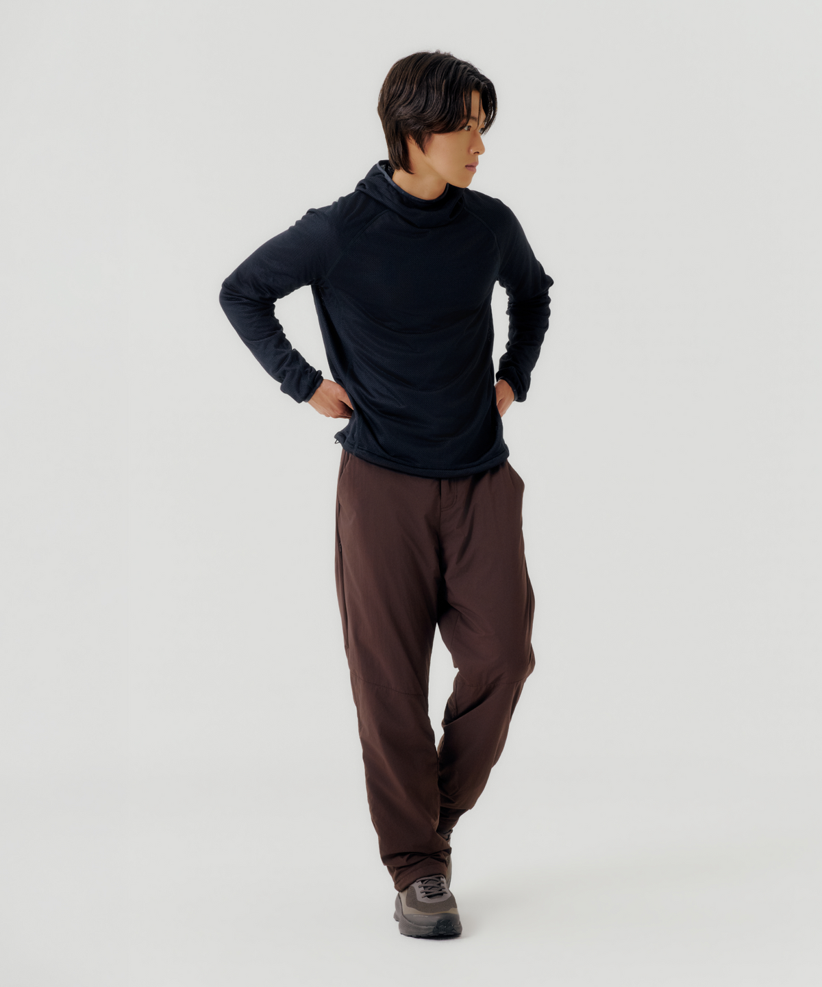 어반사이드 어패럴(URBANSIDE APPAREL) 제로인 옥타 에어 베이스 레이어 후디