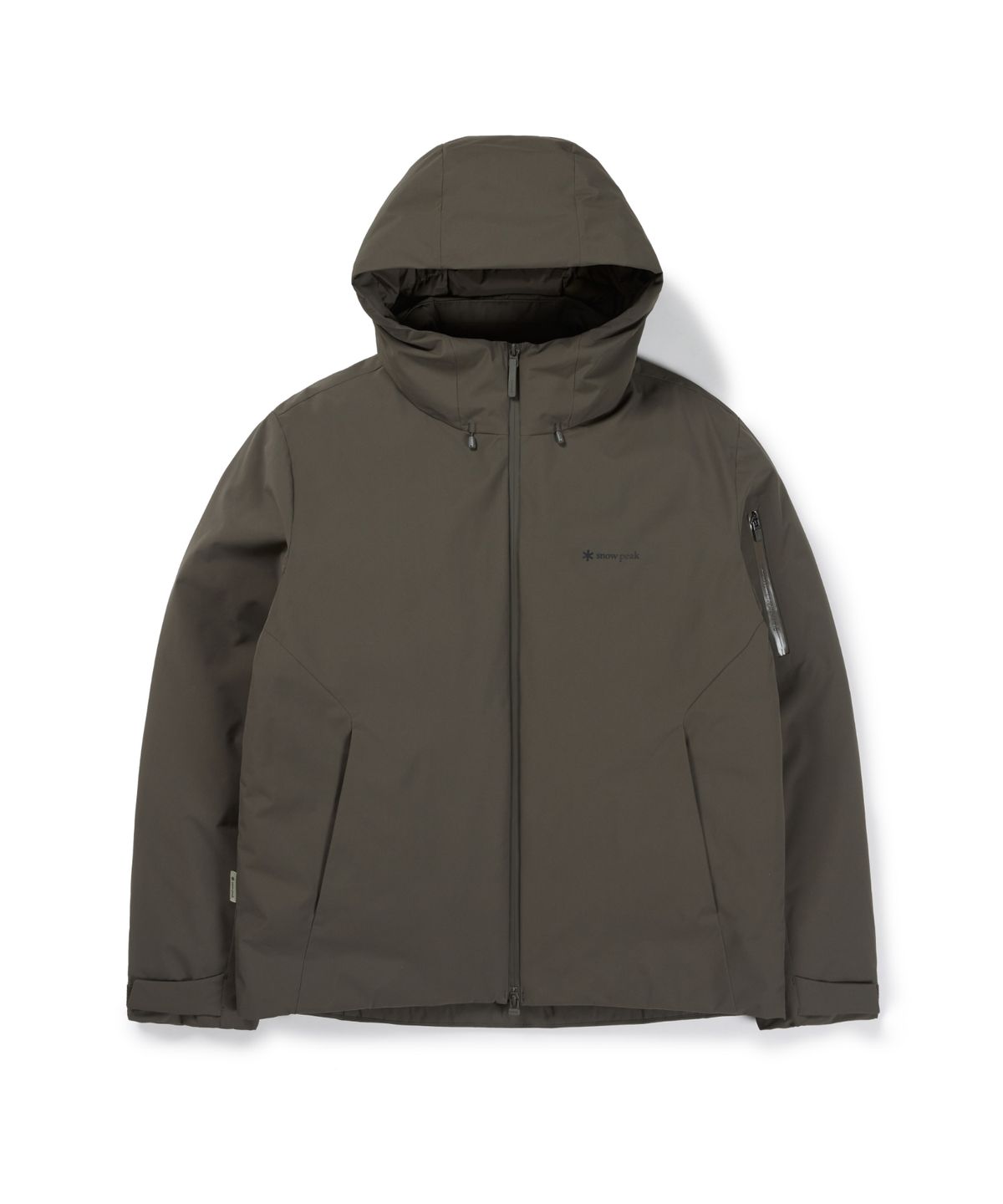 스노우피크 어패럴(SNOWPEAK APPAREL) 2L 티타닉 그래픽 지퍼 경량 다운 자켓 (S26WMTDJ34) Dark Khaki